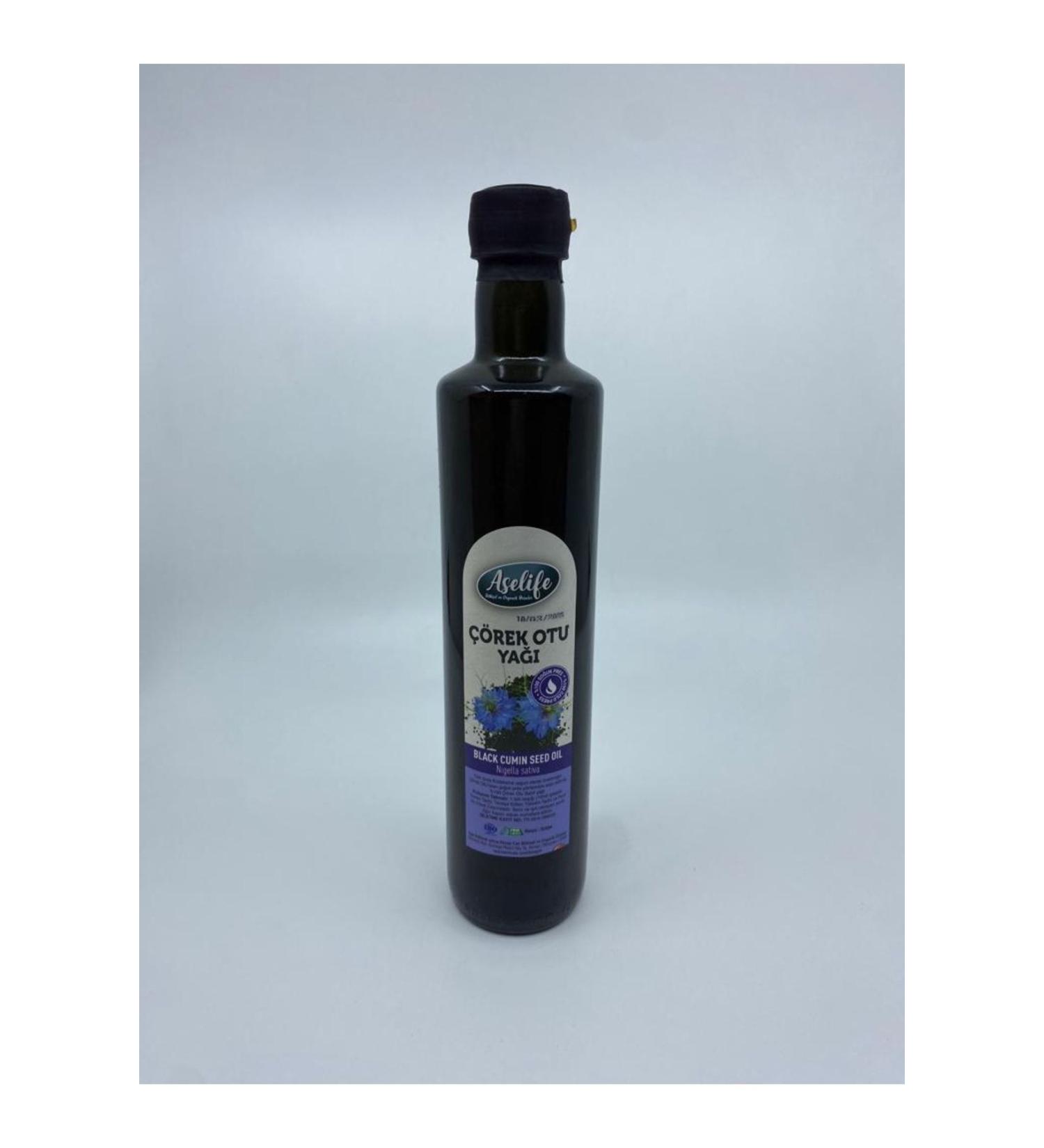 Aselife Black Cumin Oil 500 Ml