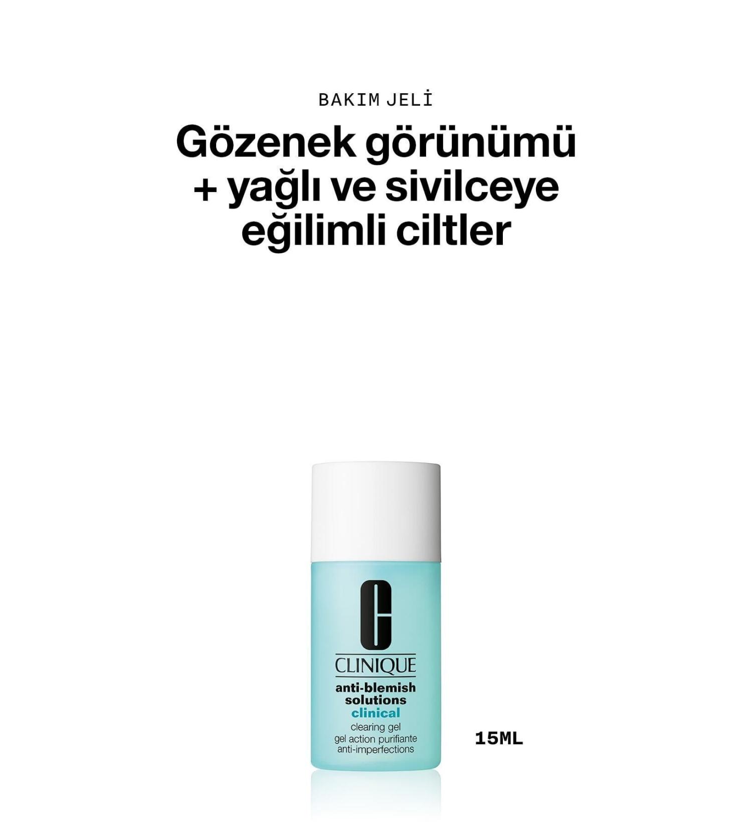 Clinique CLINICAL CARE GEL THAT REDUCES THE APPEARANCE OF BLACKHEADS AND ACNE 15 ML KEYON3051 - Buy Online on GoSupps.com