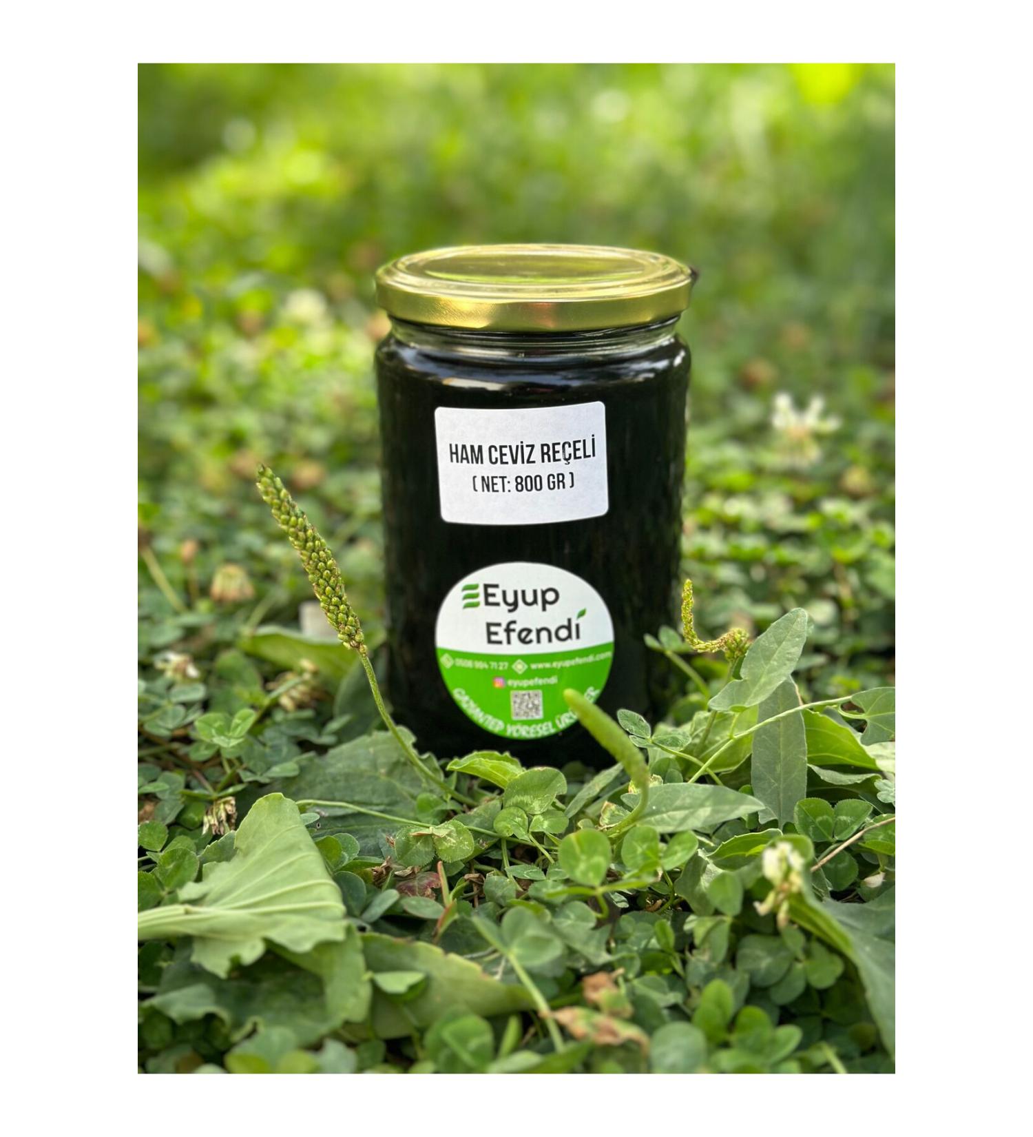 Eyup Efendi Green Walnut Jam Organic Net 800 Gr
