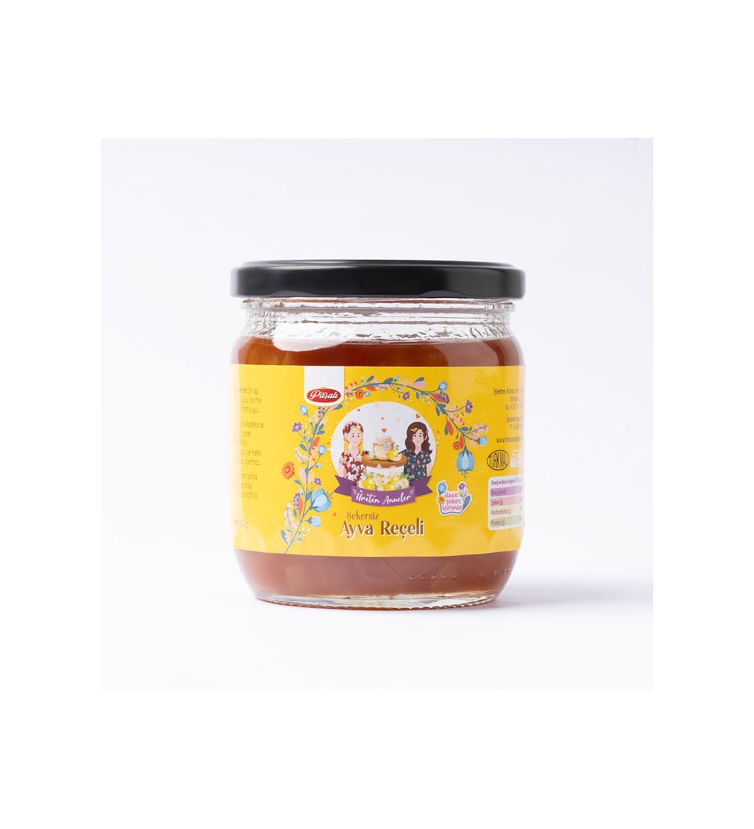 PRODUCING MOTHERS Sugar-free Quince Jam 450 gr (STARTING FROM THE 10TH MONTH)