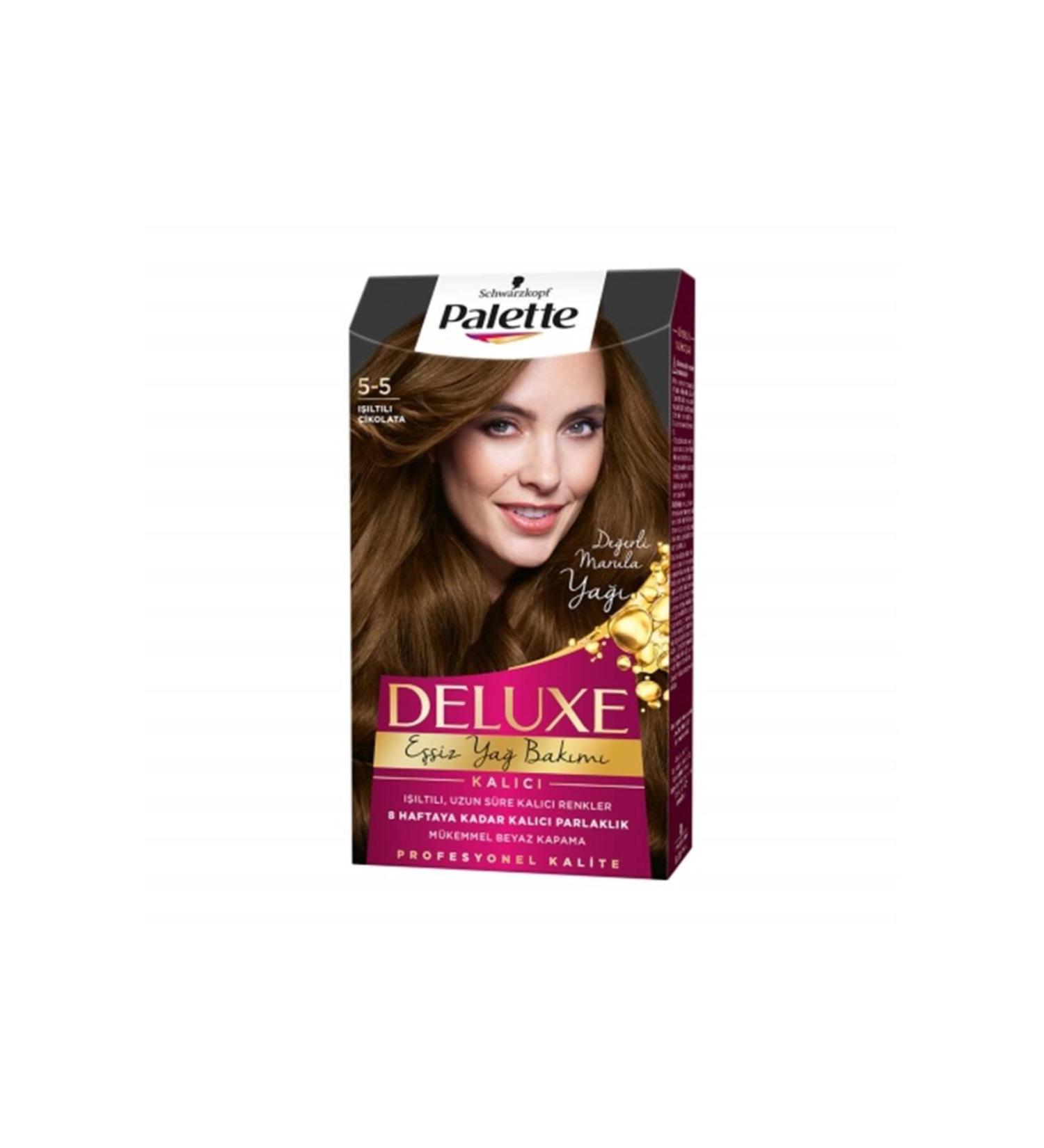 Palette Deluxe Oil Care Hair Dye 5.5 Shimmering Chocolate