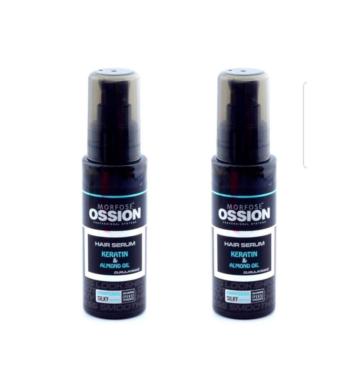 Ossion Morfose Keratin Hair Care Serum 75ml X 2 Pieces