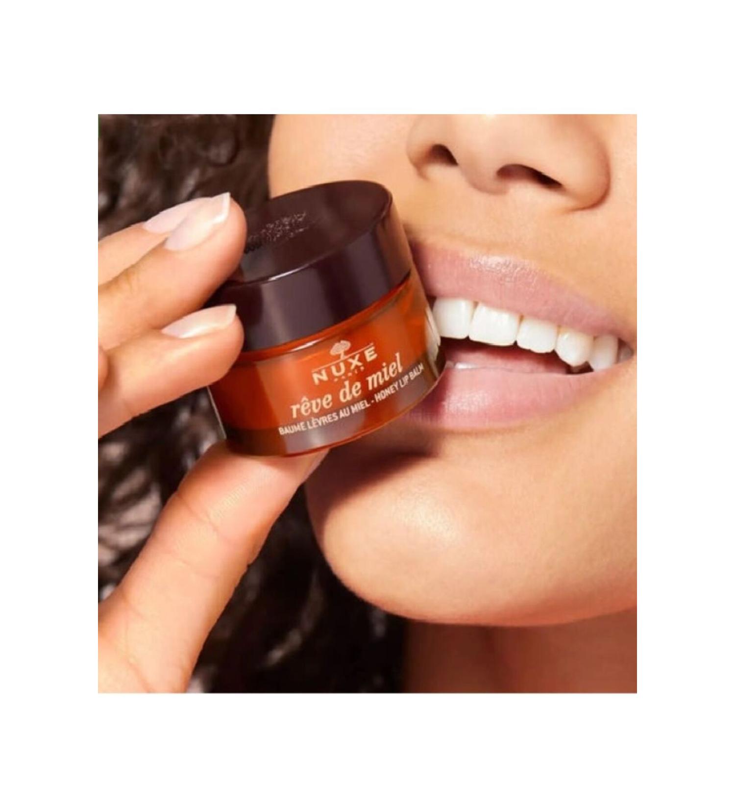 Nuxe Baume Reve De Miel Levres Repairing Balm for Chapped Lips 15 GR. - Buy Online on GoSupps.com