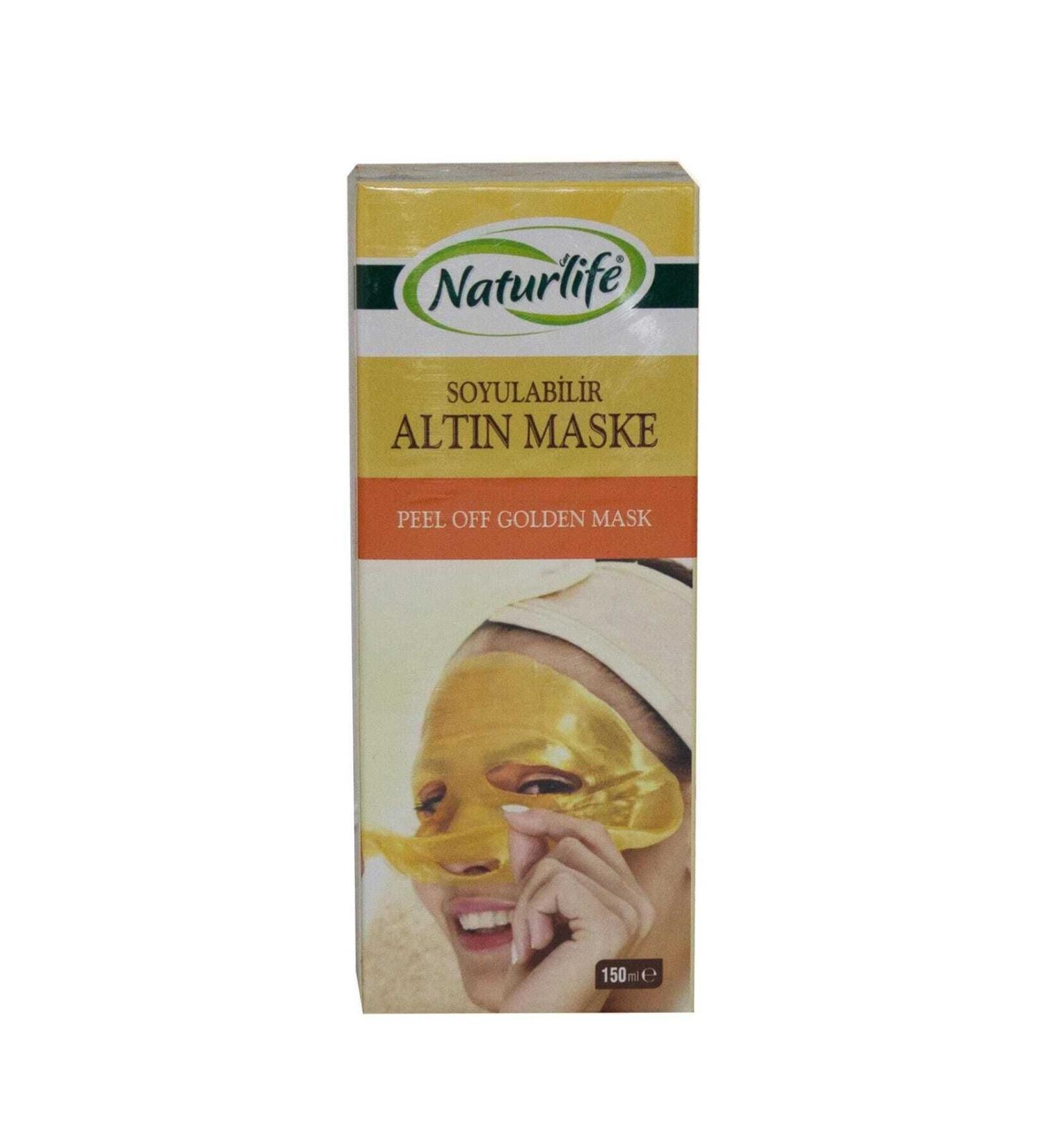 Naturlife Gold Mask 150 ml Naturlife - Buy Online on GoSupps.com