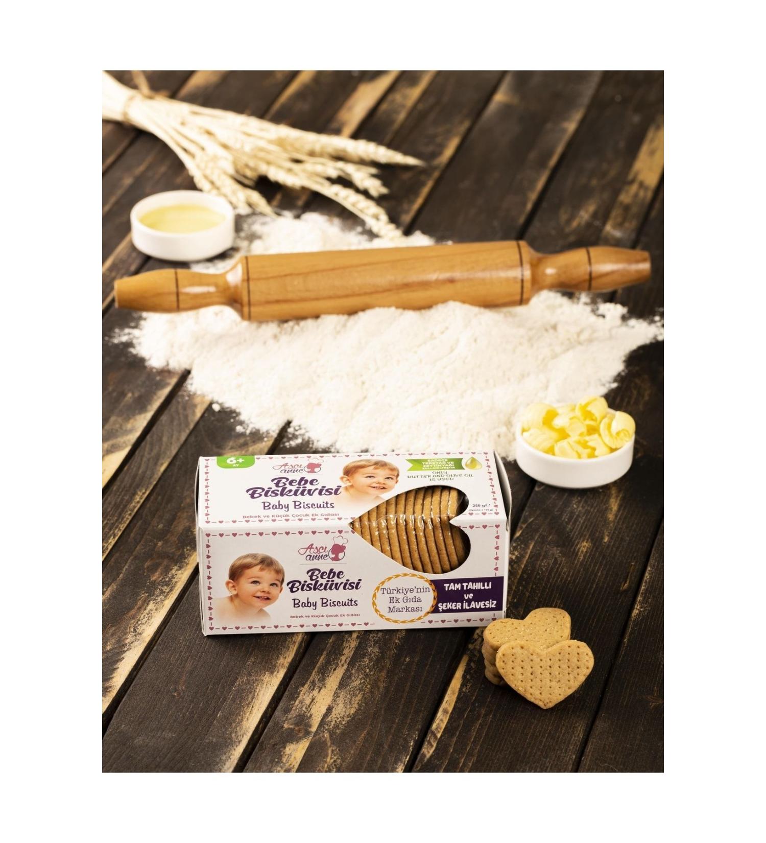 ChefAnne Olive Oil and Butter Baby Biscuits (6+months) 250 G - Buy Online on GoSupps.com