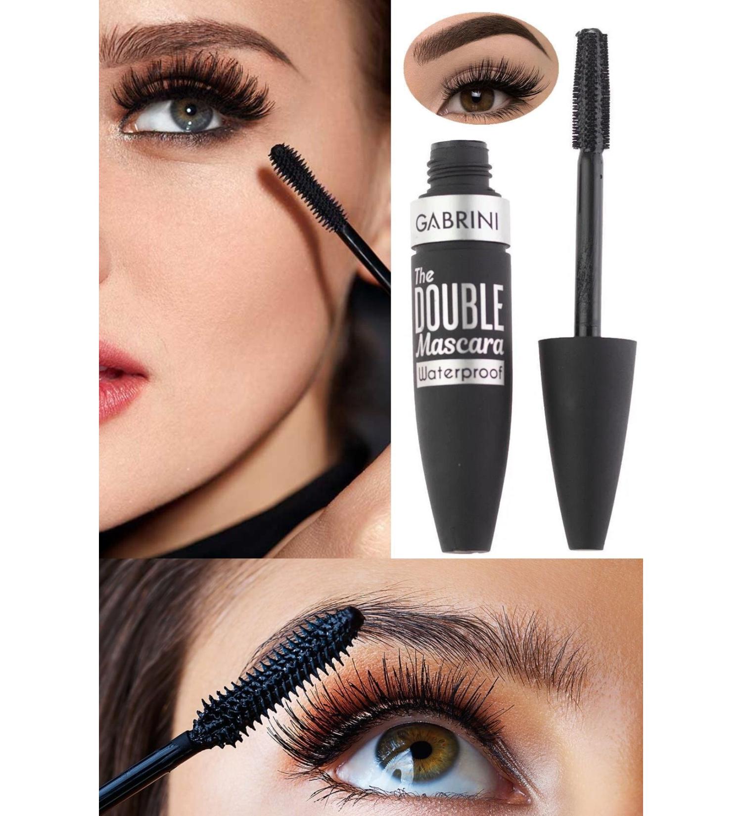 Utelips Eye Lash Professional Black Mascara Makeup Tool Make-up Eyelash Tool Stylish The Double Mascara Water - Buy Online on GoSupps.com