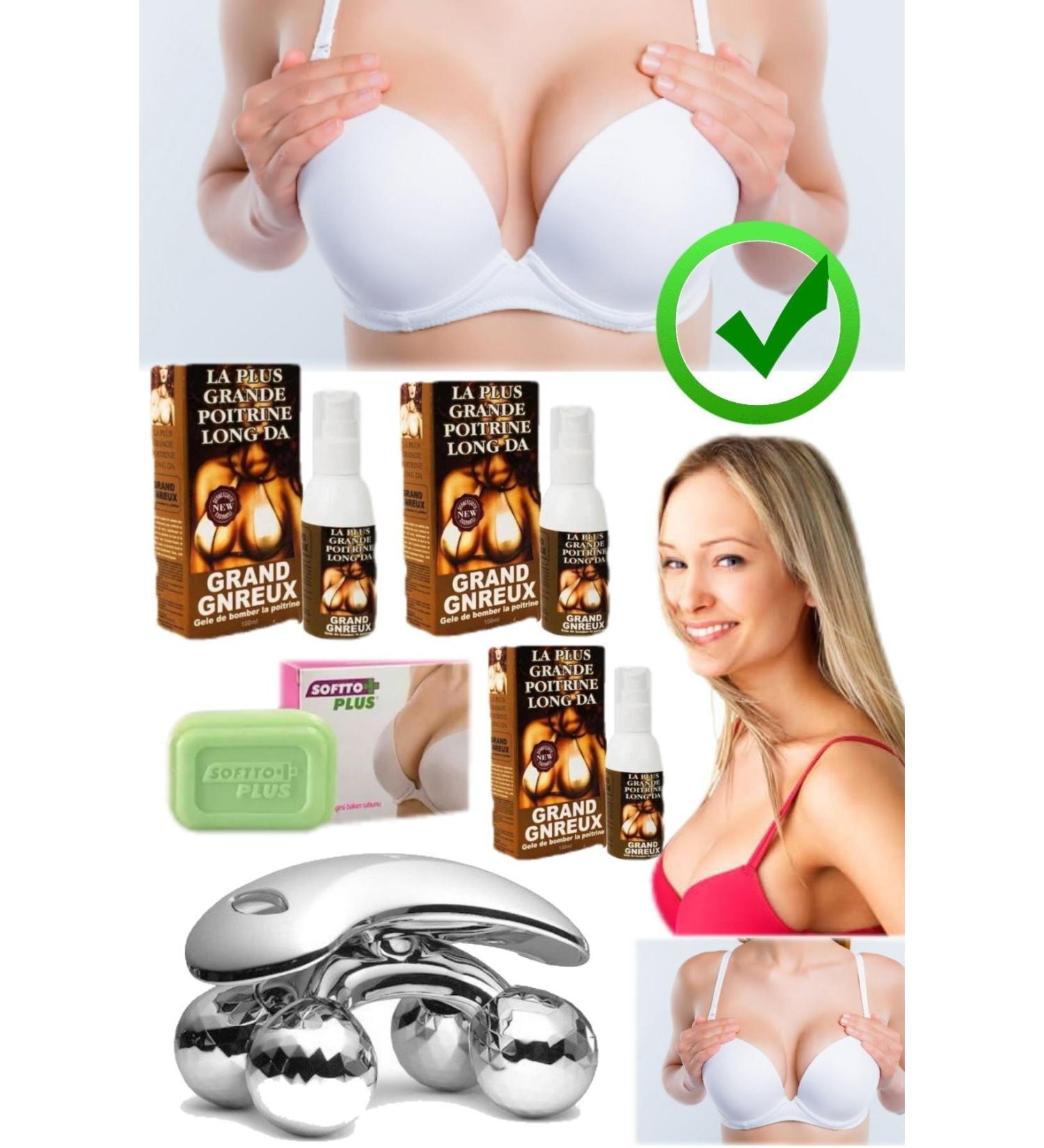 Utelips 4 Head Massager + 3 Pieces 100 Ml & Recovery 100 Ml Spray + Recovery Soap