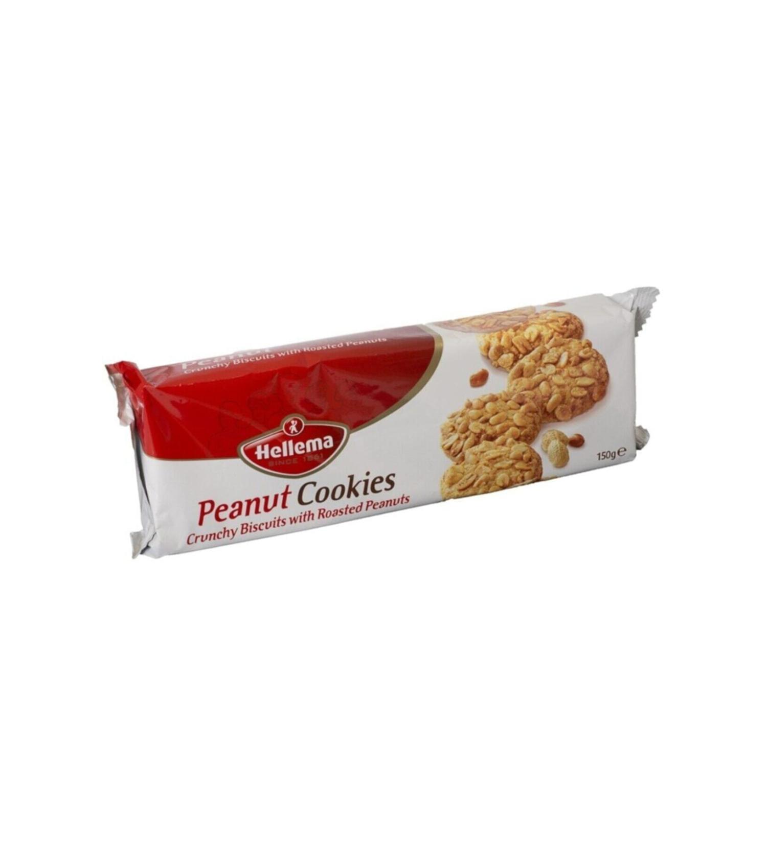 G daevi Hellema Peanut Cookies Crunchy Biscuits 150 G