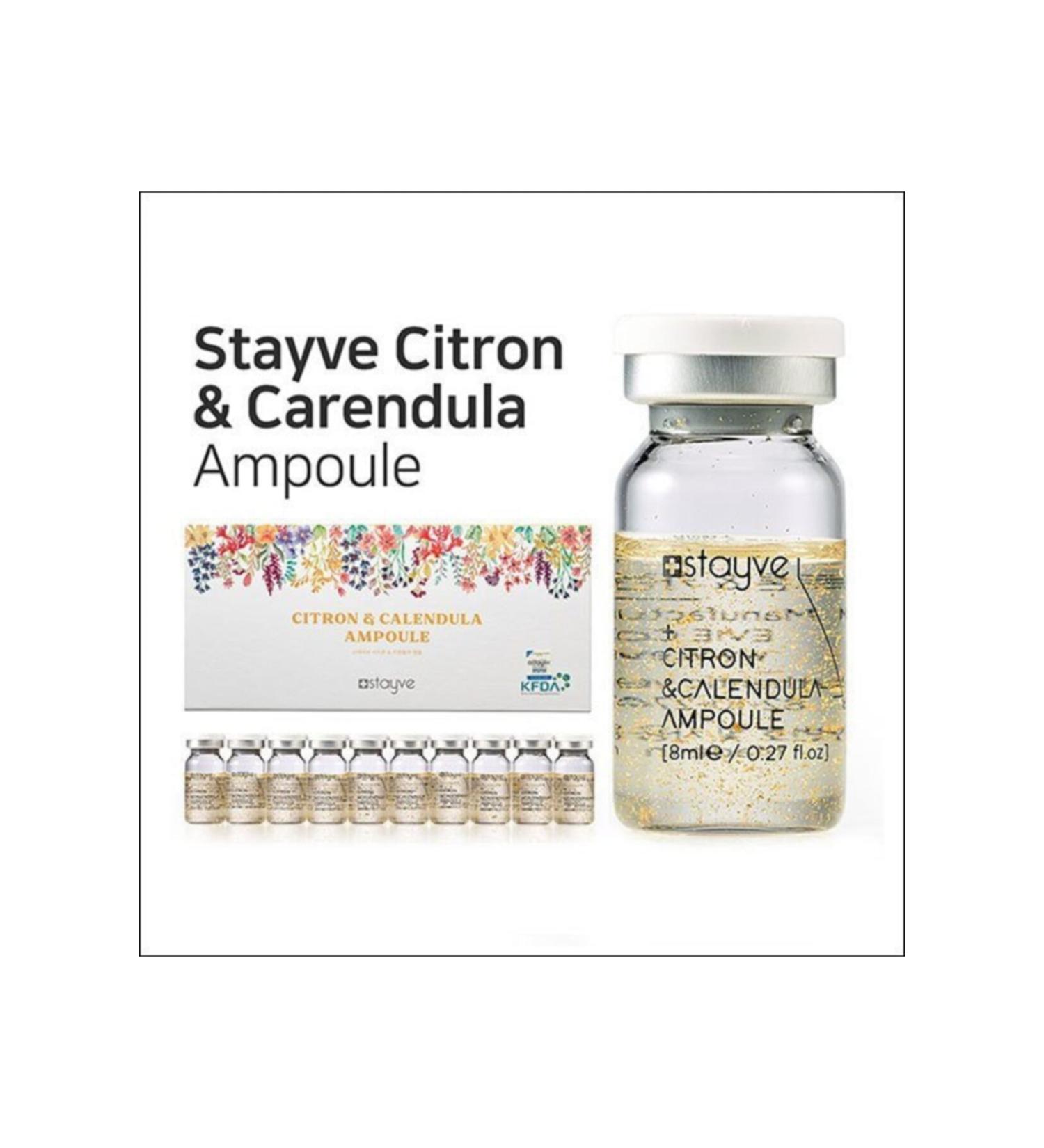 Stayve Citron&calendula Sensitive Dry Skin Care Serum 8mlx10