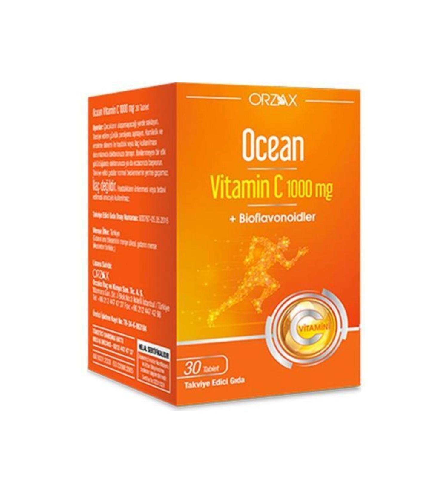 Ocean Ocean Vitamin C 1000 Mg + Bioflavonoids