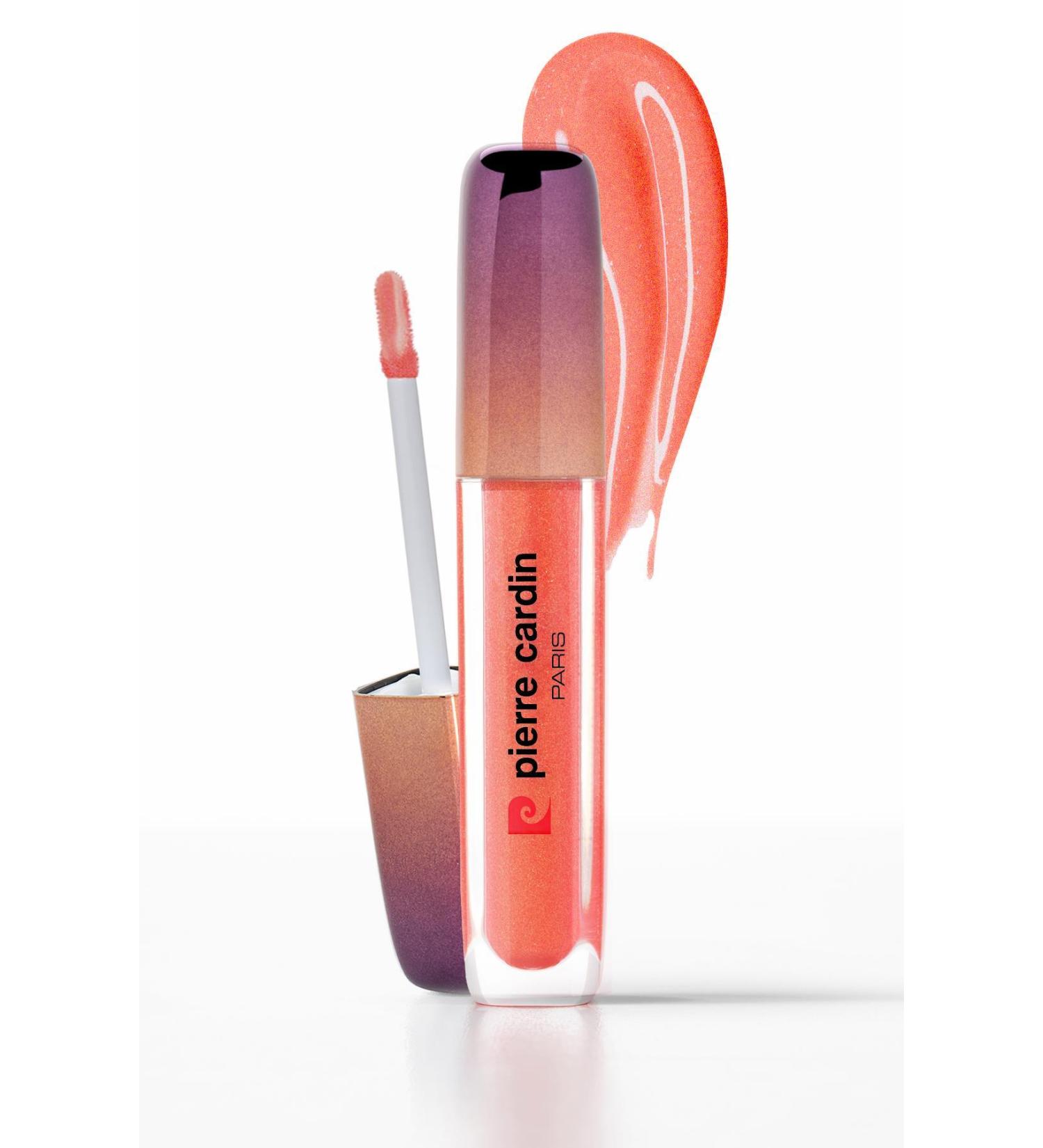 Pierre Cardin Shimmering Lipgloss Pearlescent Shiny Liquid Lipstick Coral 5ml