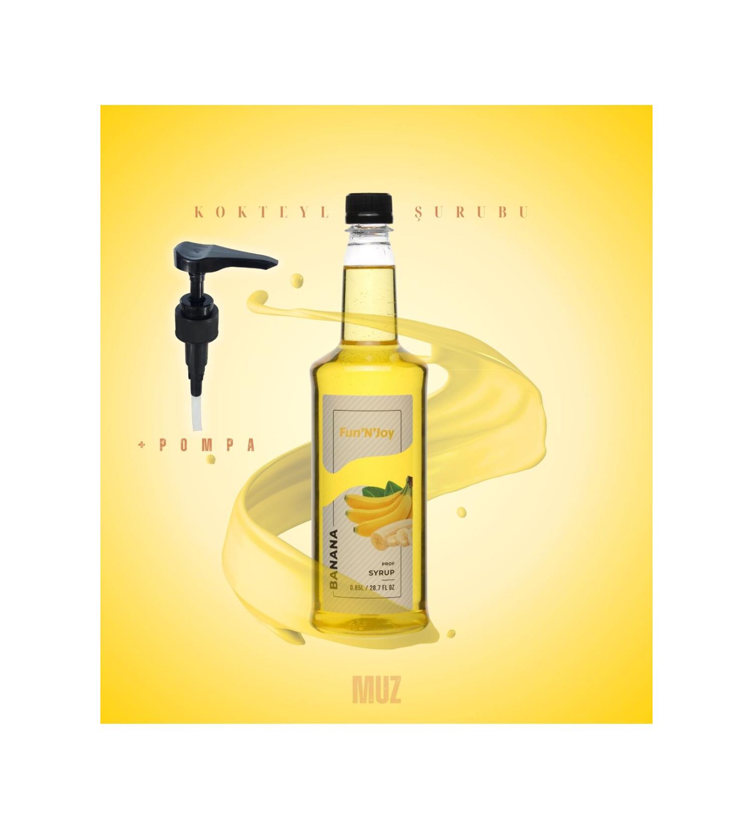 Fun N Joy Cocktail Syrup Banana