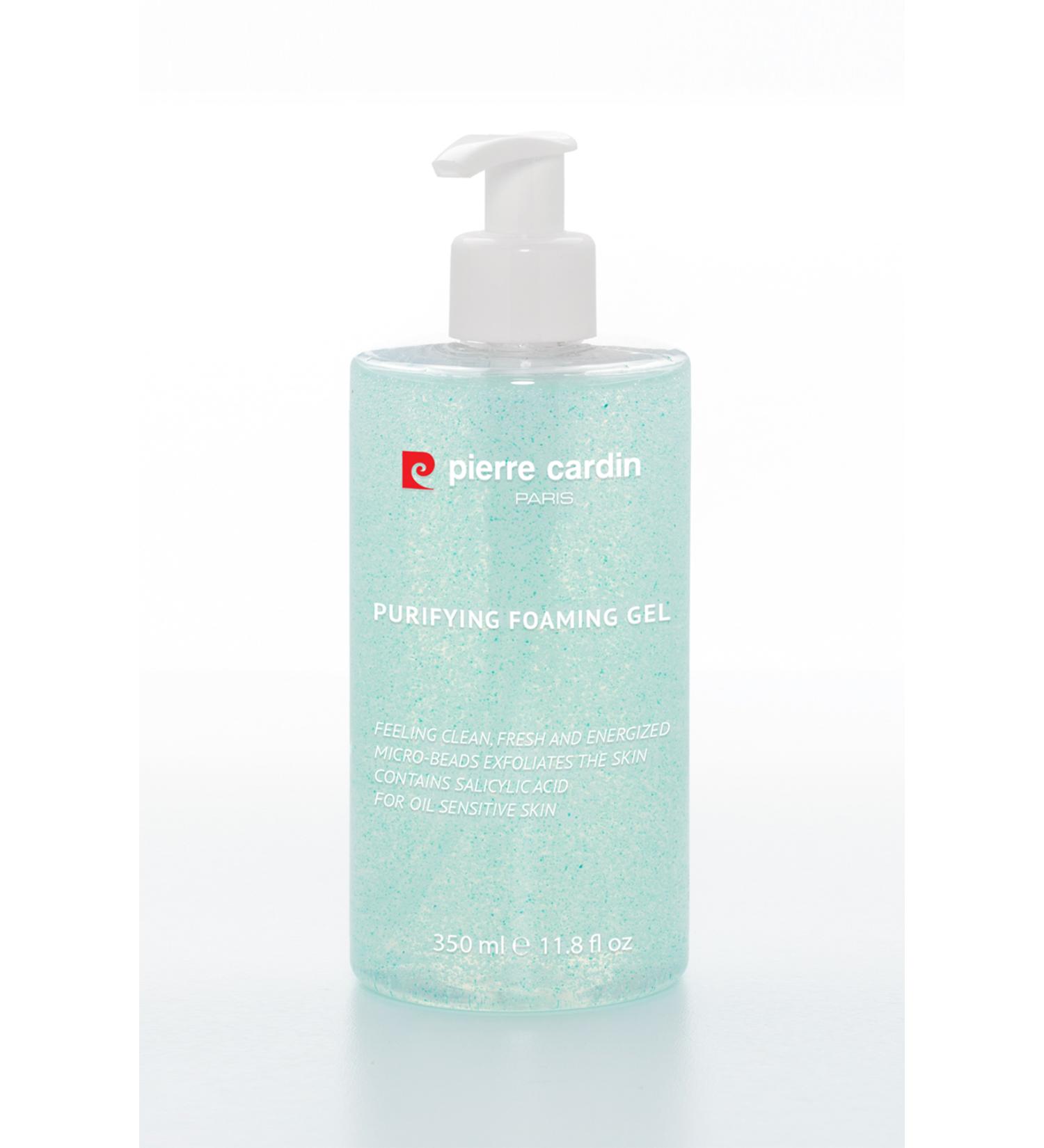 Pierre Cardin Facial Cleansing Gel Oily/acne-prone skin Anti-Shine 350 ml - Buy Online on GoSupps.com