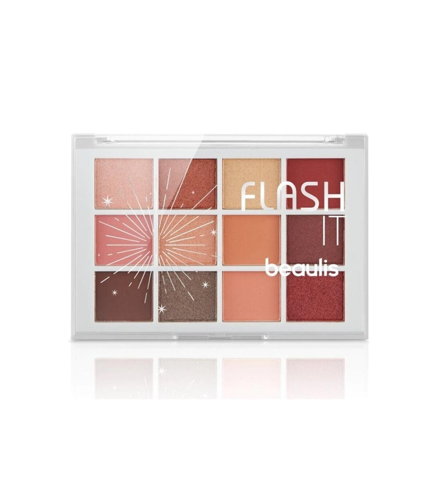 beaulis Flash It 12 Eyeshadow Palette 216 Bloomy Eyes