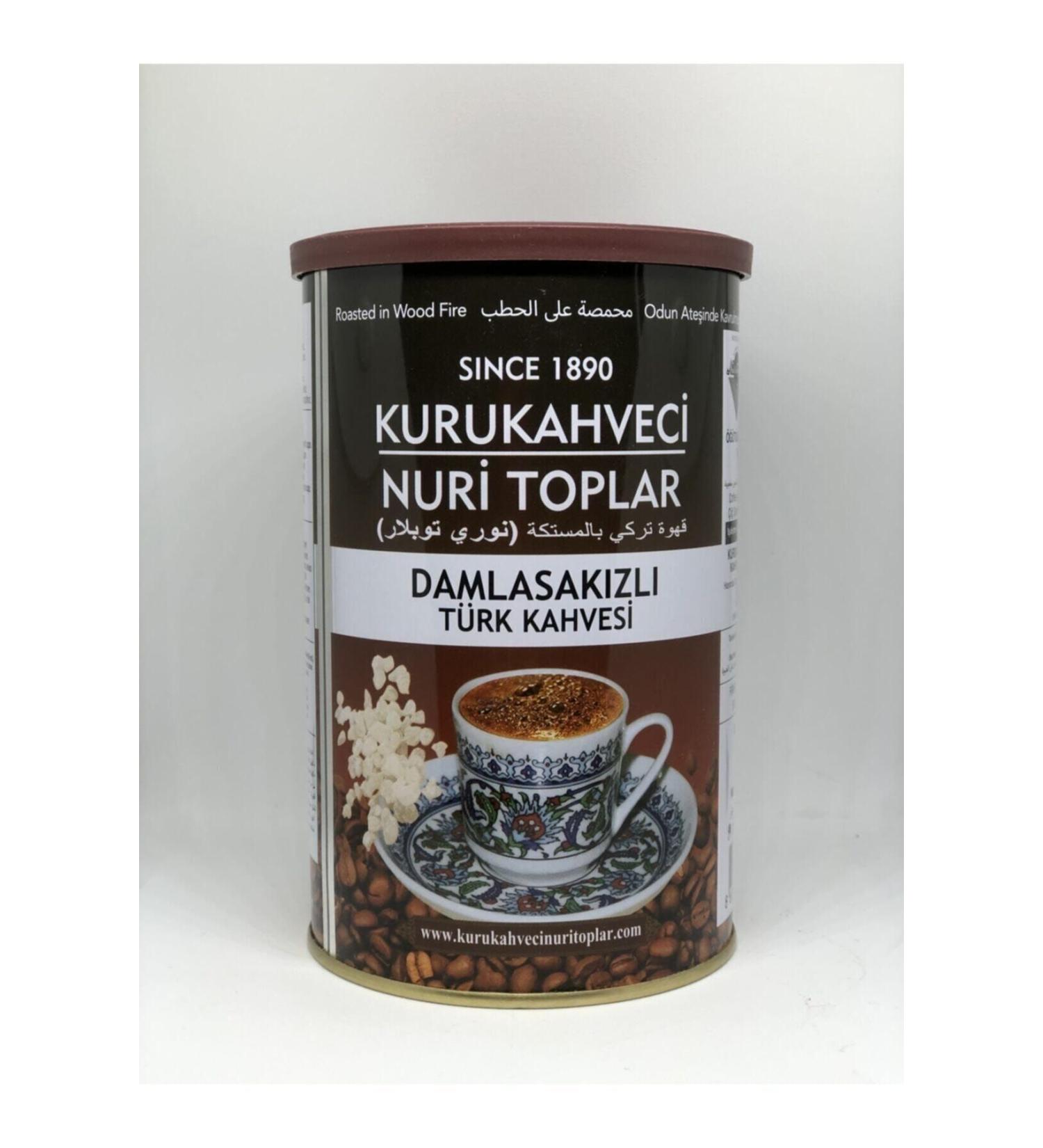 Nuri Toplar Turkish Coffee with Mastic Gum 250g
