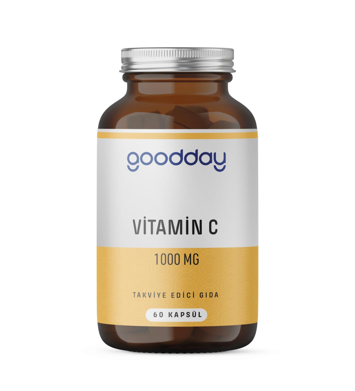 goodday Vitamin C 1000 Mg 60 Capsules