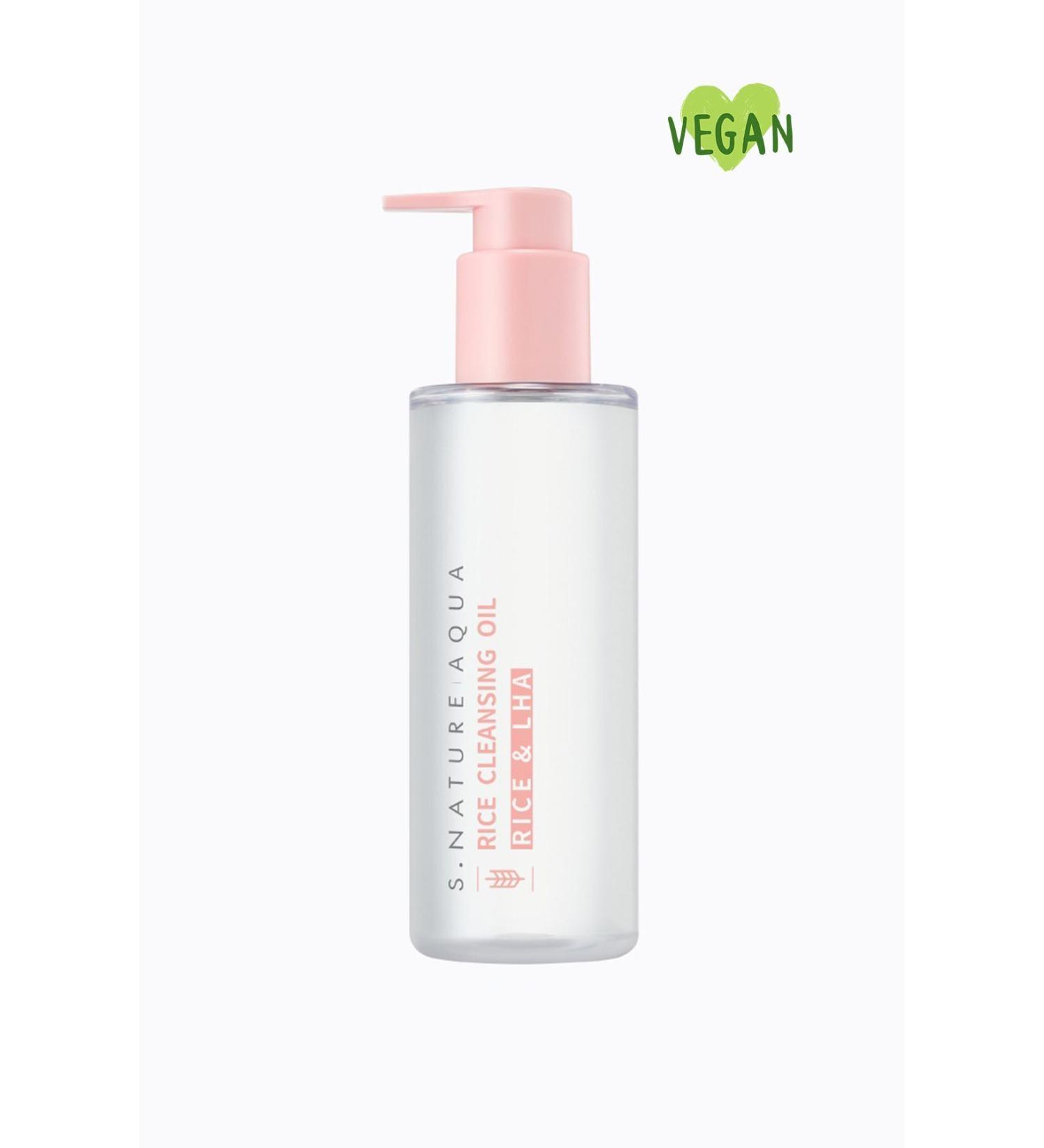 S. Nature Aqua Rice Cleansing Oil / Rice Essence Makeup and Skin Cleansing Oil 200ml - Buy Online on GoSupps.com