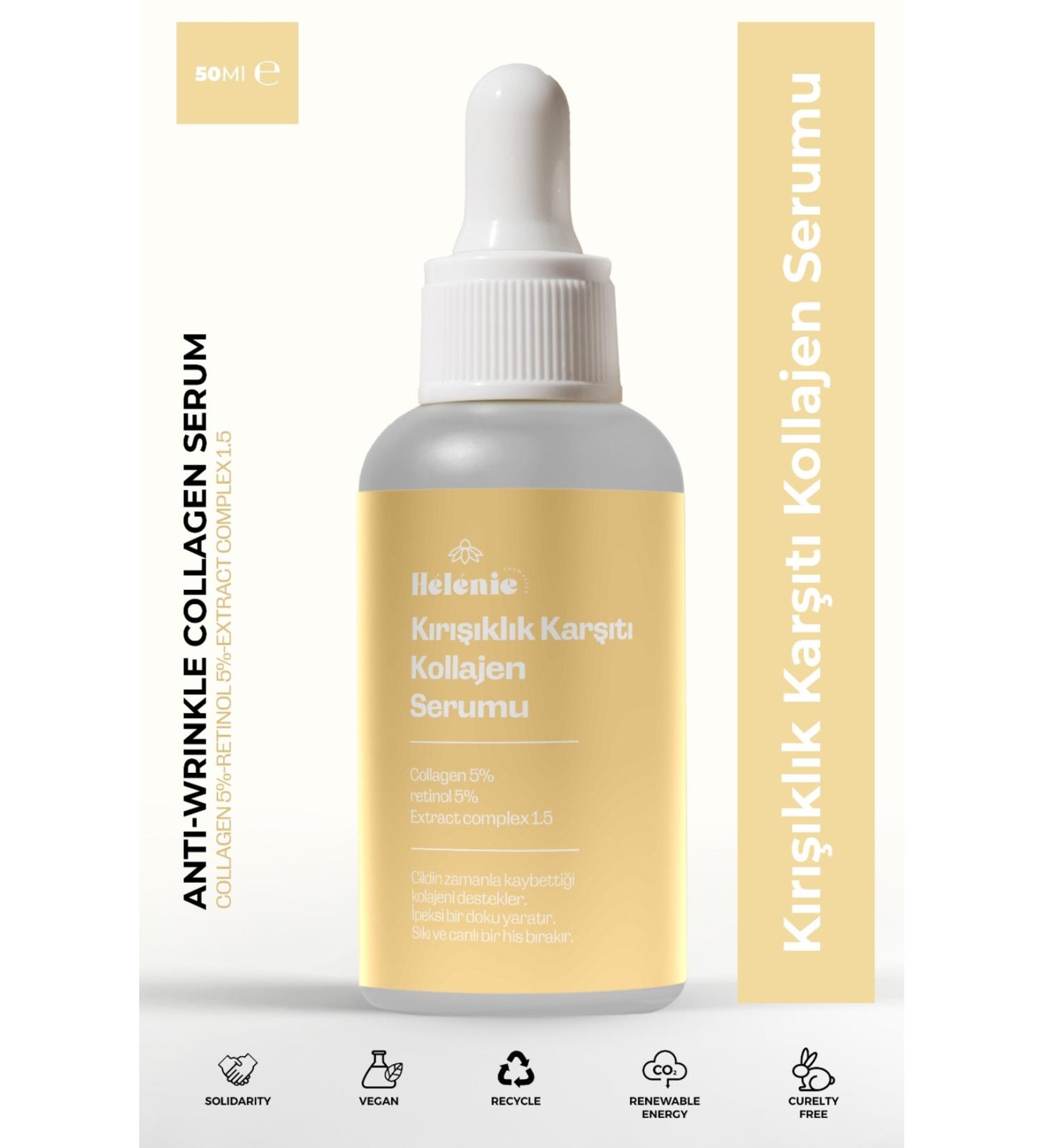 HELENIE Collogen Plumping Botox Effective Anti-Wrinkle Fine Line Anti-Sagging Collagen Serum