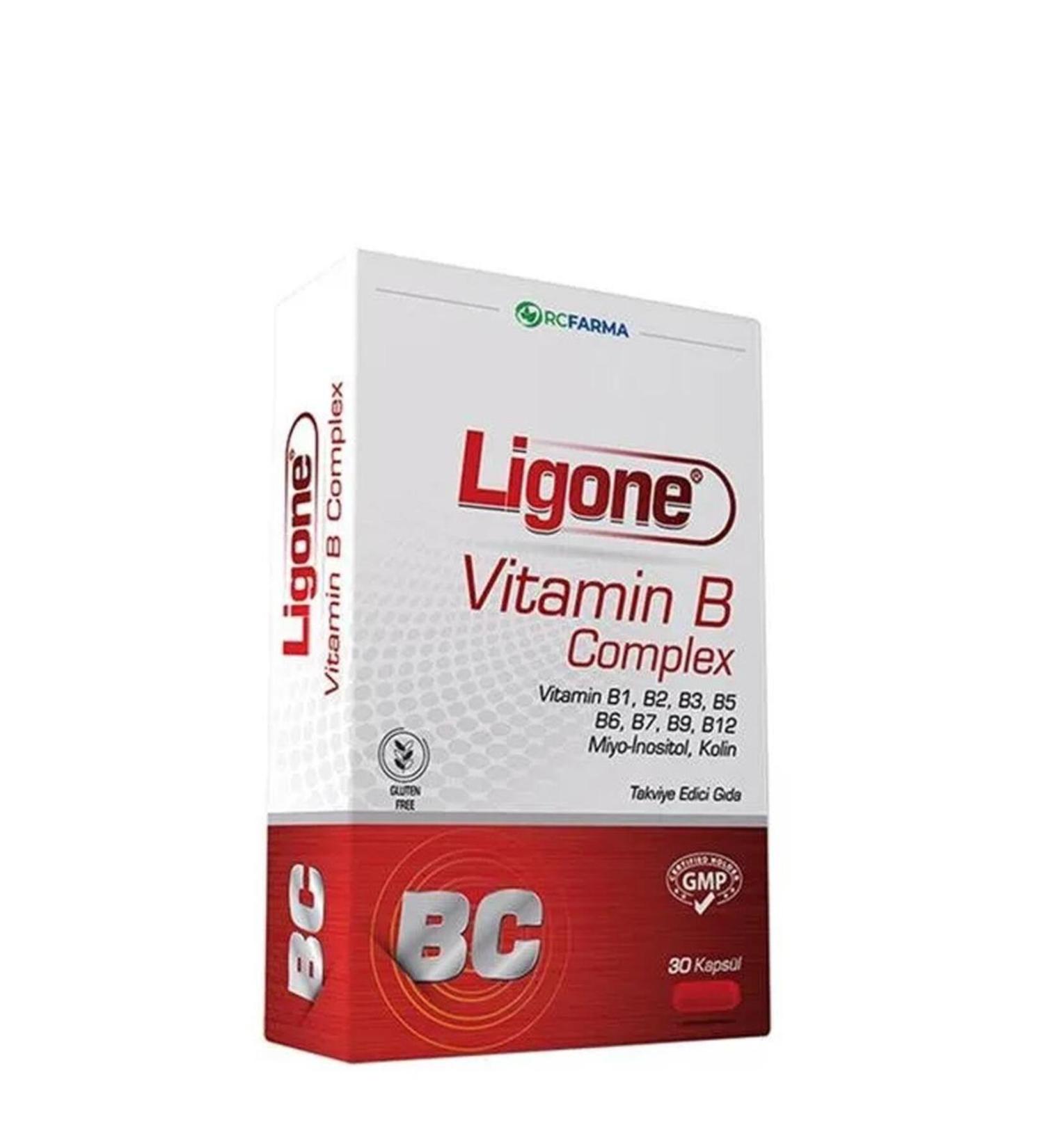 Rcfarma Ligone Vitamin B Complex 30 Capsules