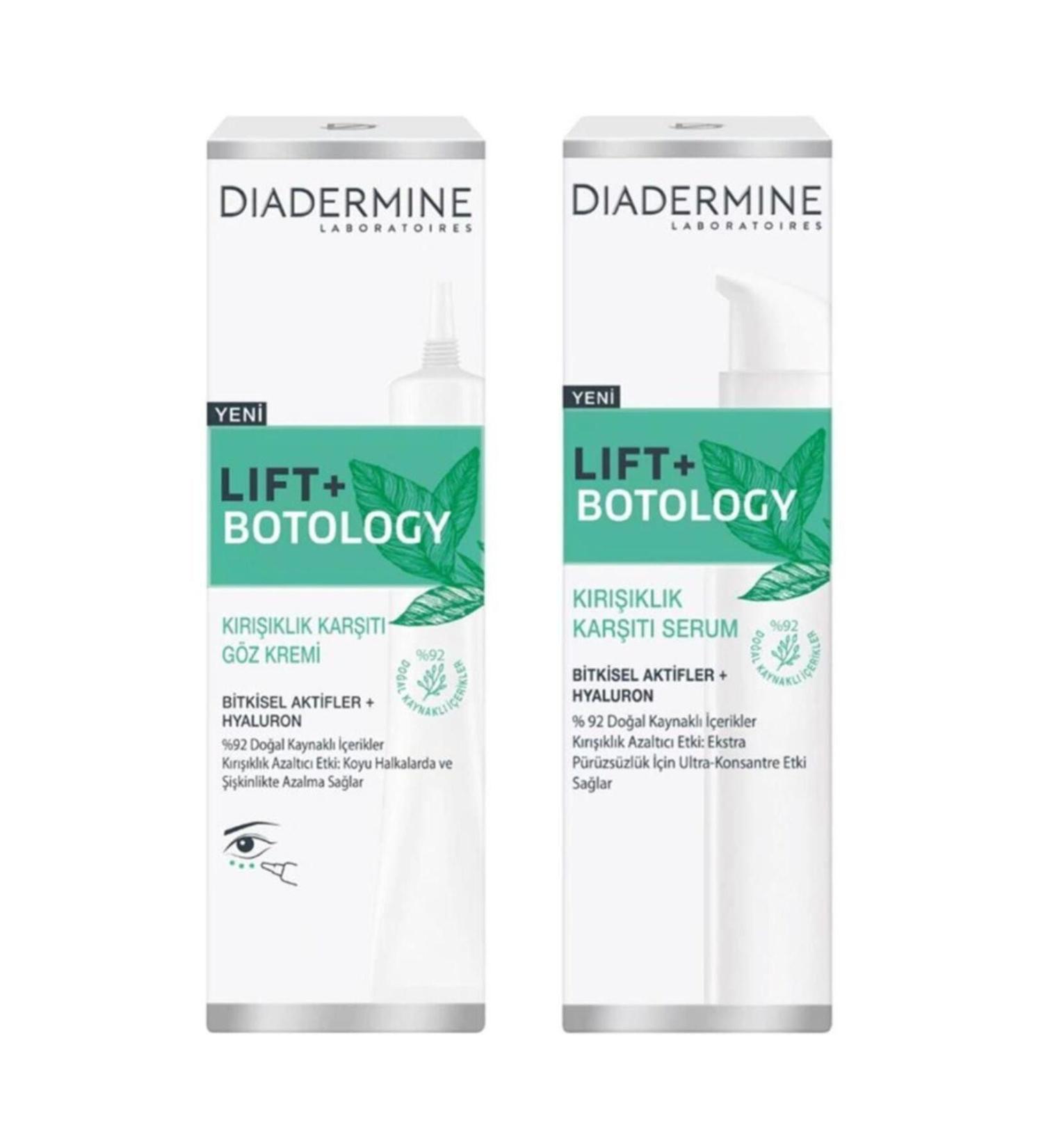 Diadermine Lift+ Botology Anti-Wrinkle Face Serum + Eye Cream