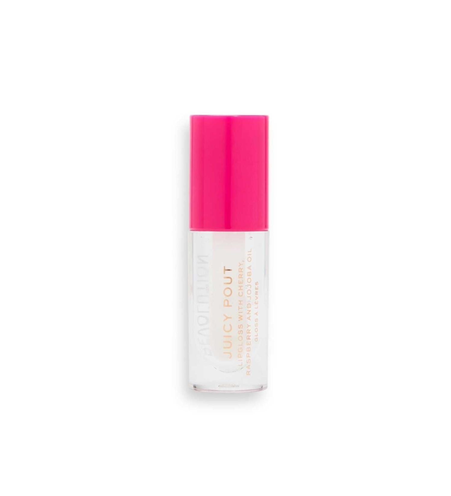 Revolution Revolution Juicy Pout Lip Gloss Coconut Does not give a sticky feeling Natural Shiny and full appearance