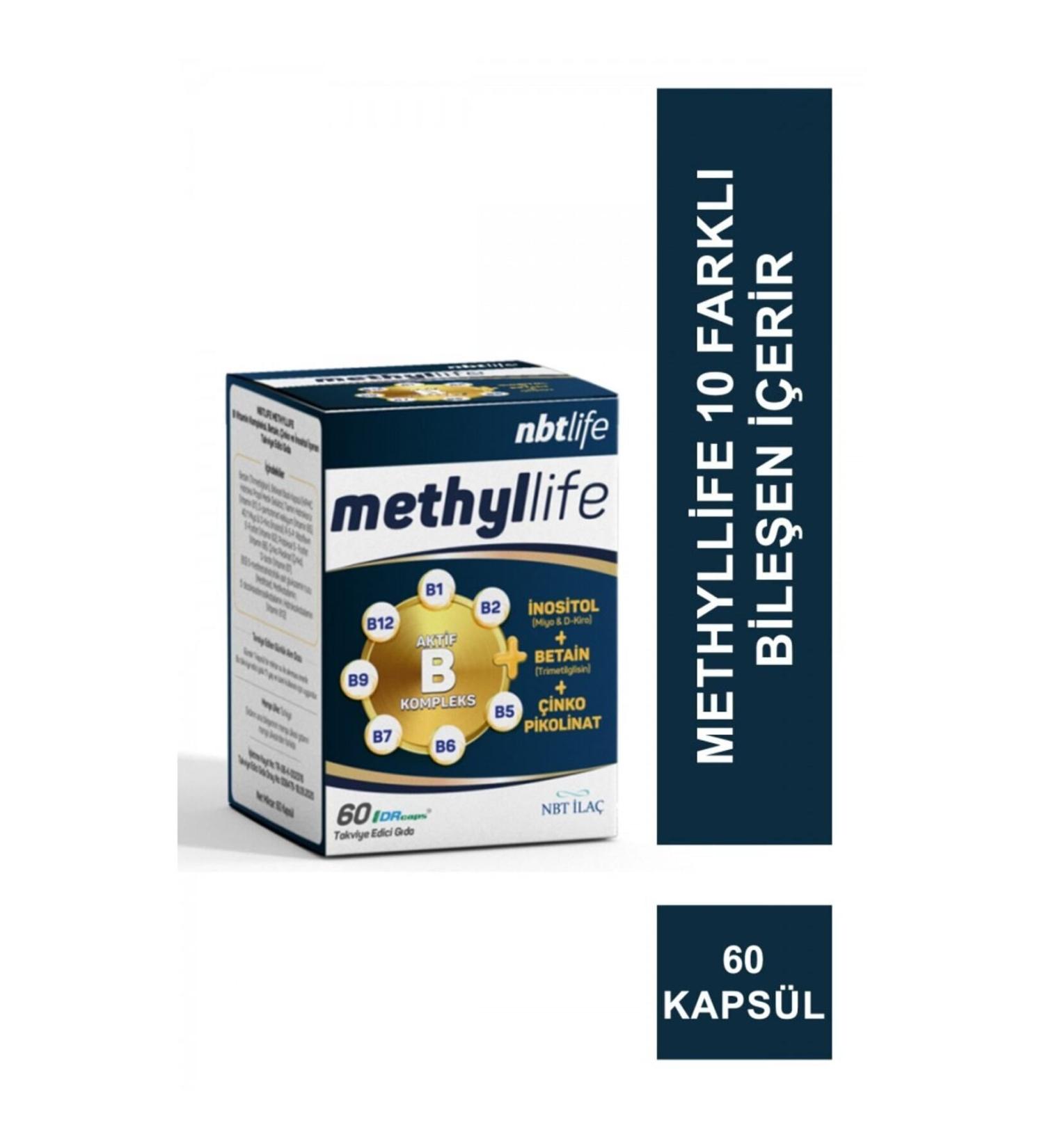 Nbt Medicine Nbt Life Methyllife 60 Capsules