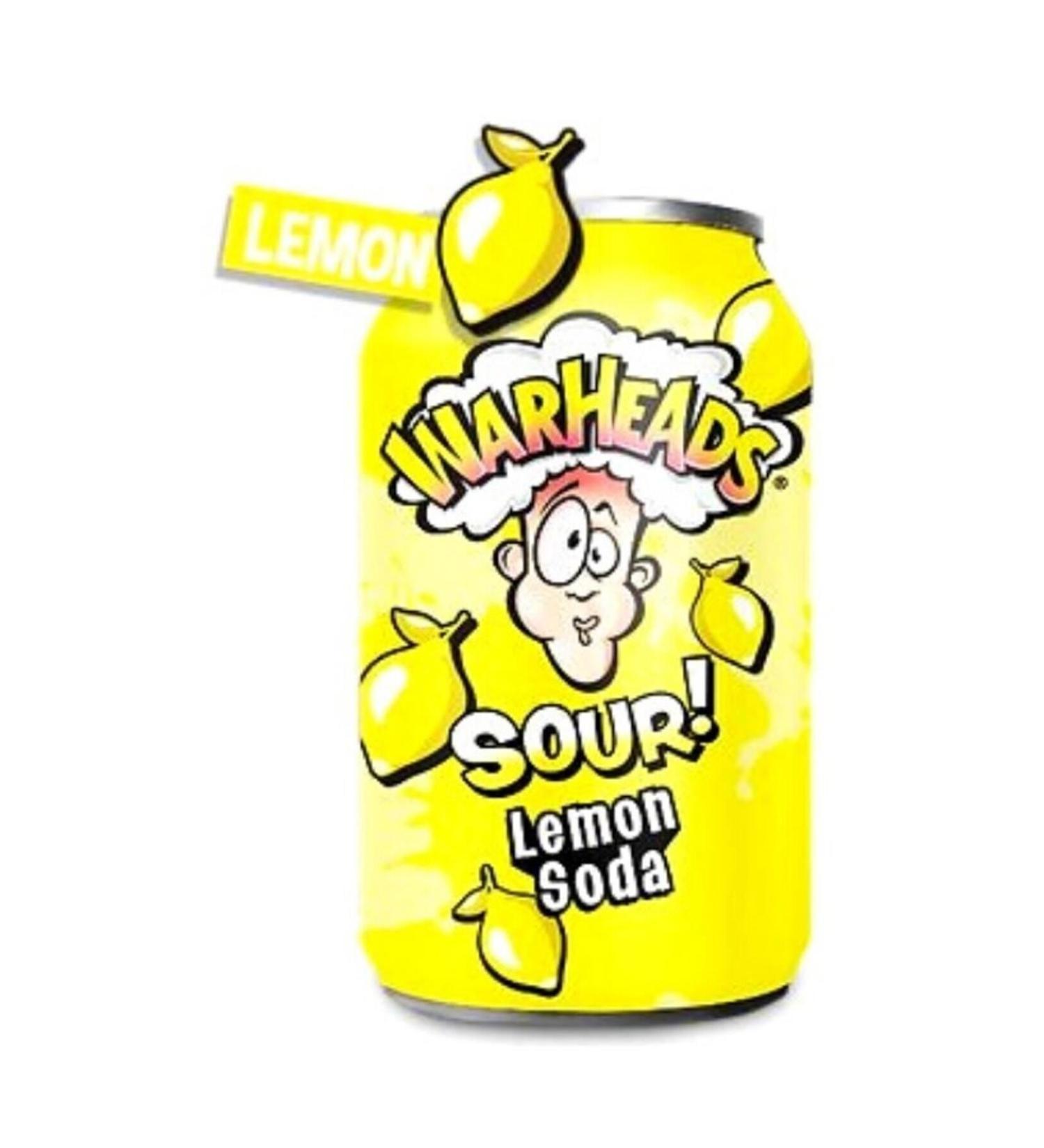 WarHeads Lemon Soda 355ml