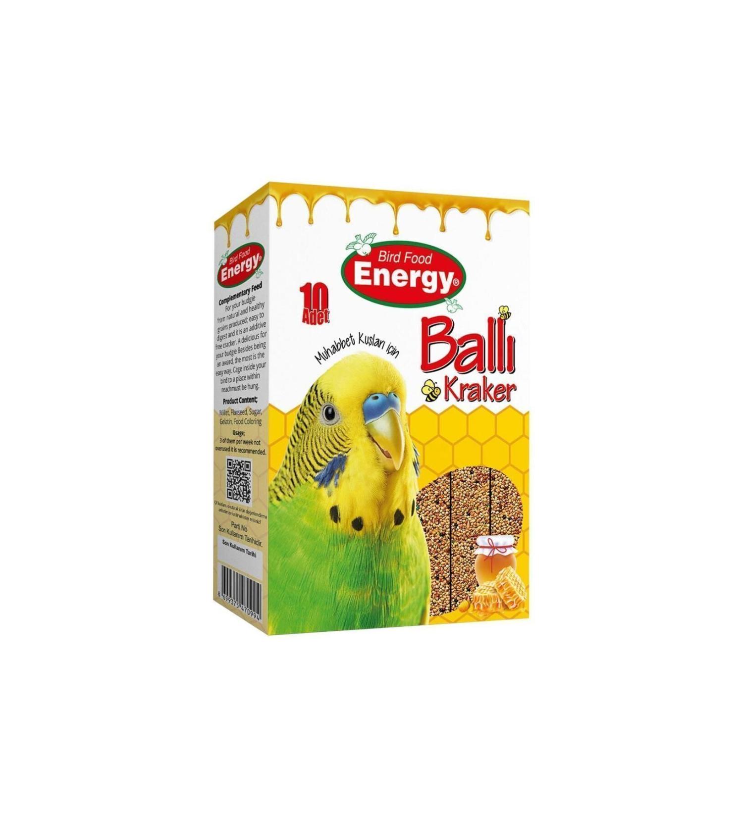 budgieshop Honey Budgie Crackers 10pcs