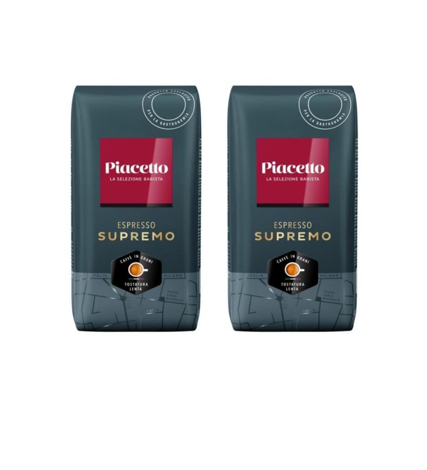 Tchibo Piacetto Espresso Supremo Bean Coffee 1 kg x 2 Pieces