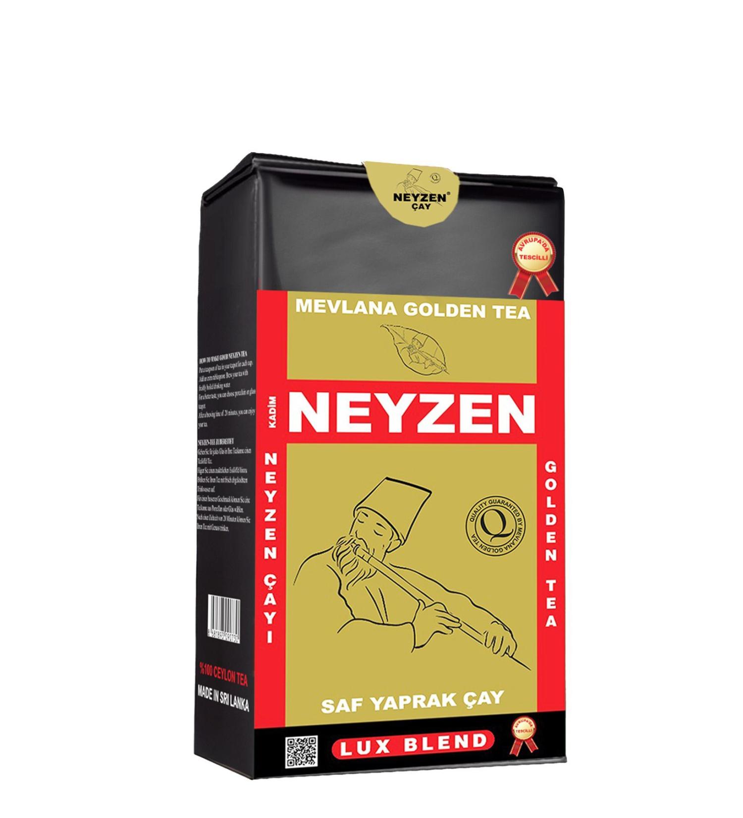 NEYZEN Tea 0 Guaranteed Pure Leaf Tea Golden Tea 400 gr - Sri - Lanka Legend Mevlana Tea Group