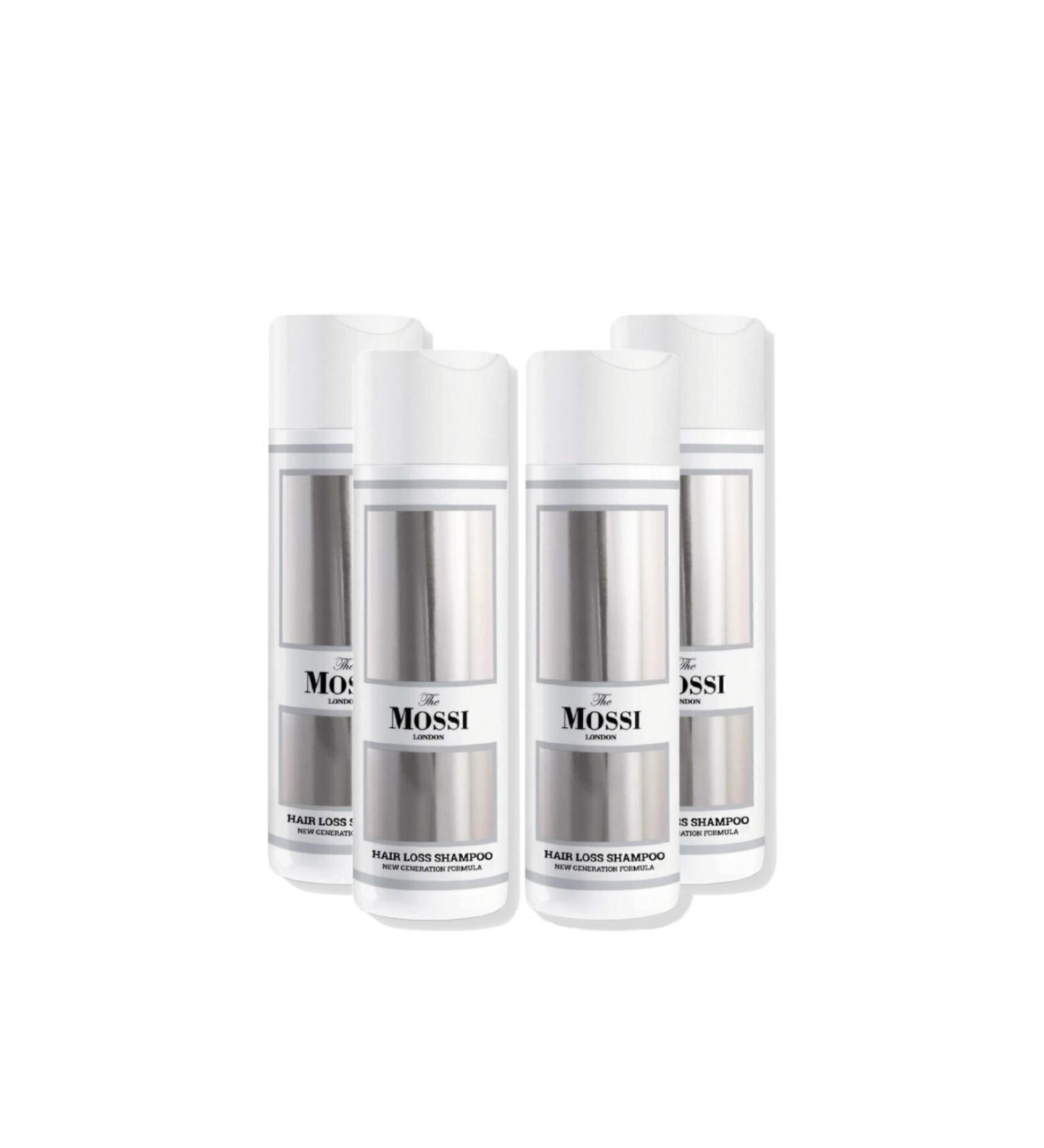 The Mossi London Hair Loss Shampoo Four Pack