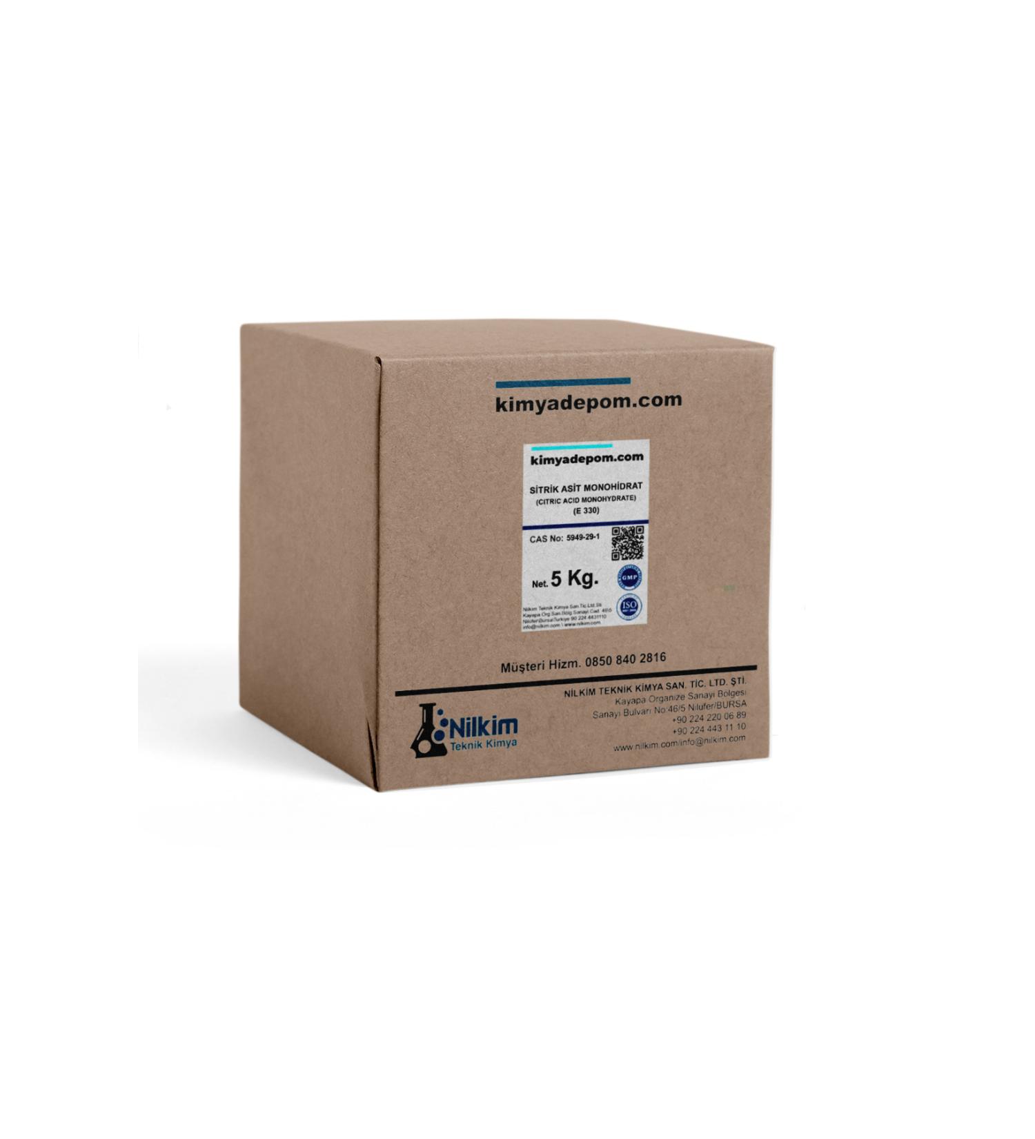 Kimya Depom Citric Acid Monohydrate (E 330) 5 Kg.