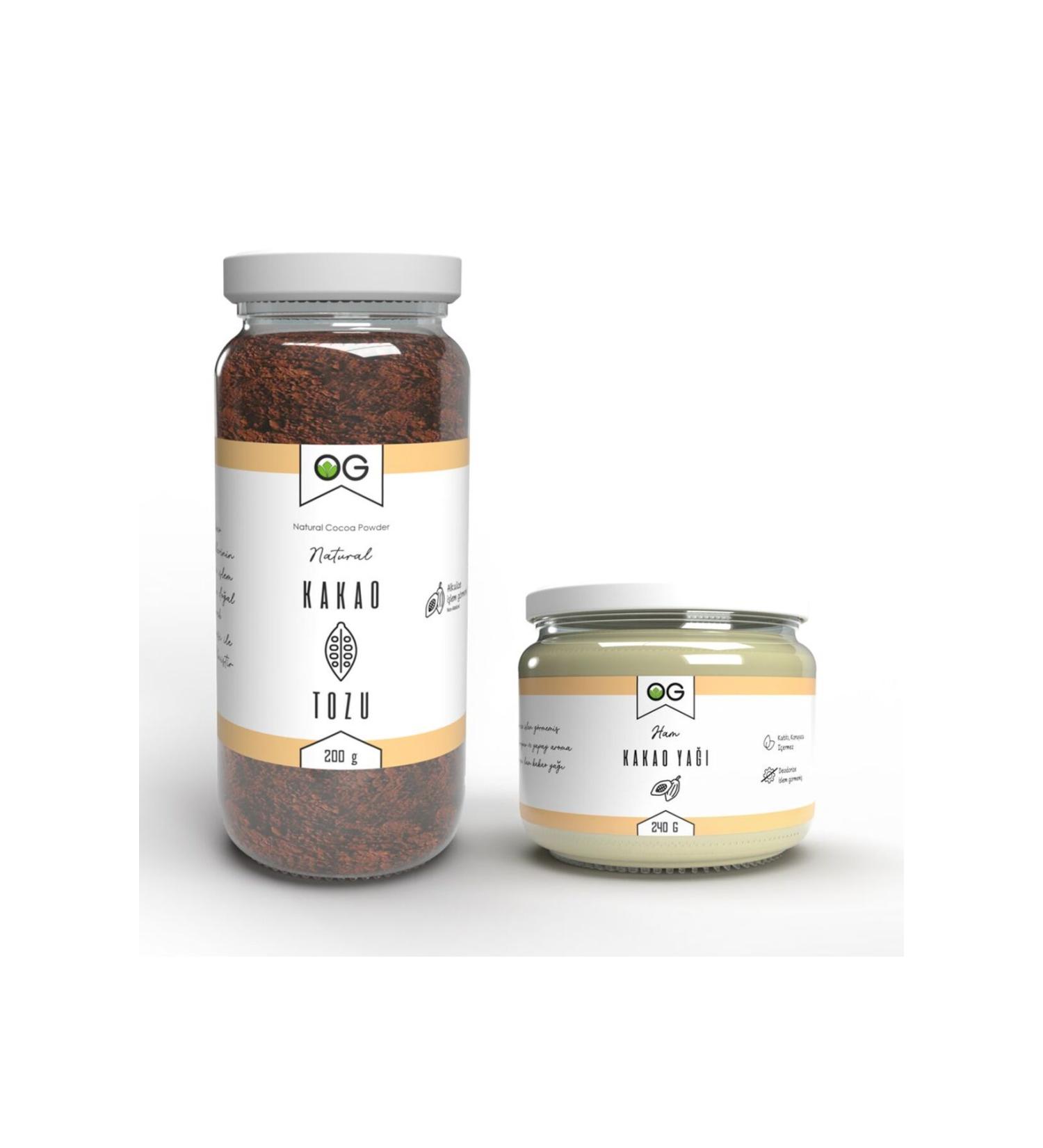 OG natural Cocoa Powder and Cocoa Butter