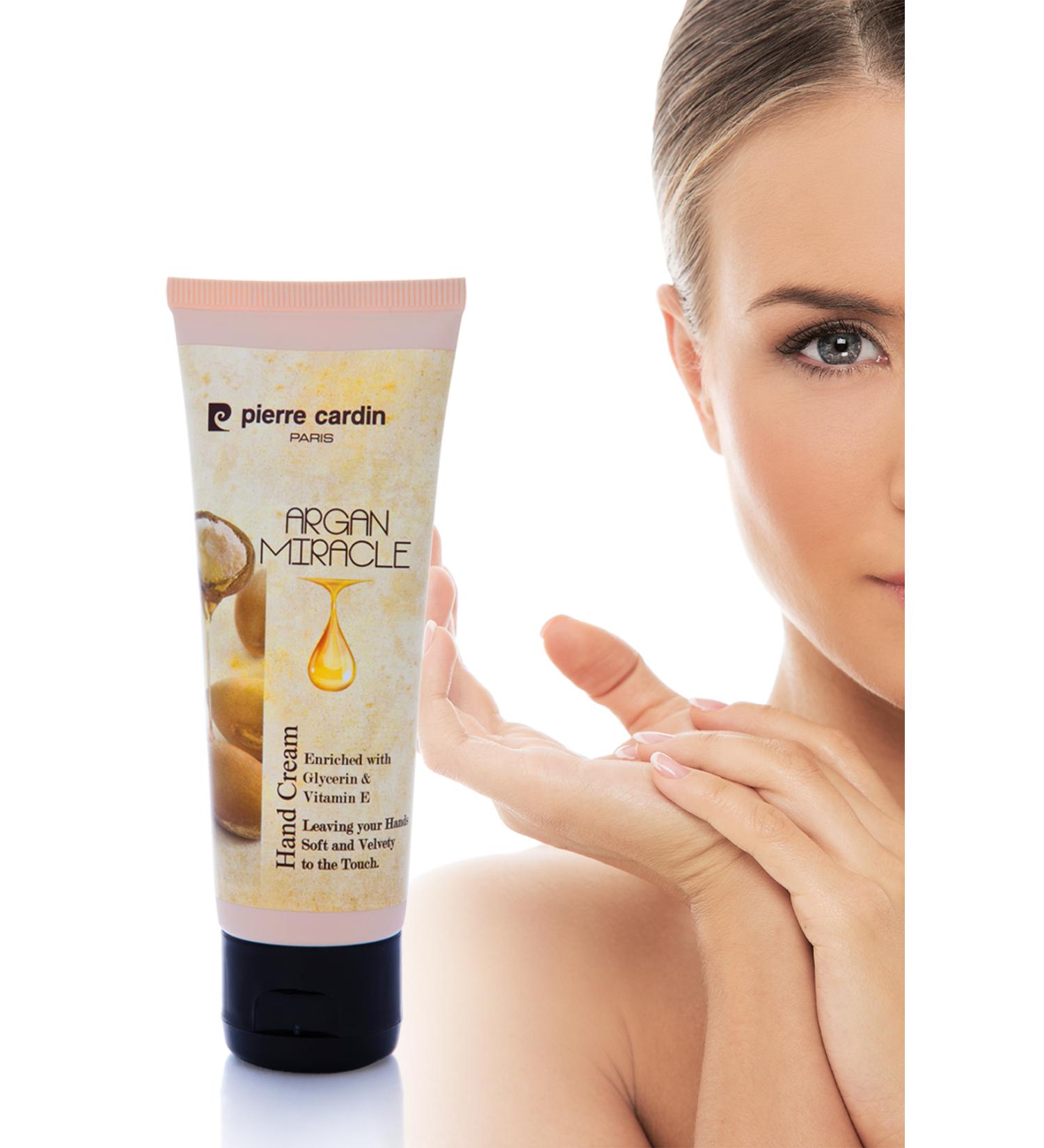 Pierre Cardin Argan Oil Extract Vitamin E Moisturizing Hand Cream - 75 ml - Buy Online on GoSupps.com