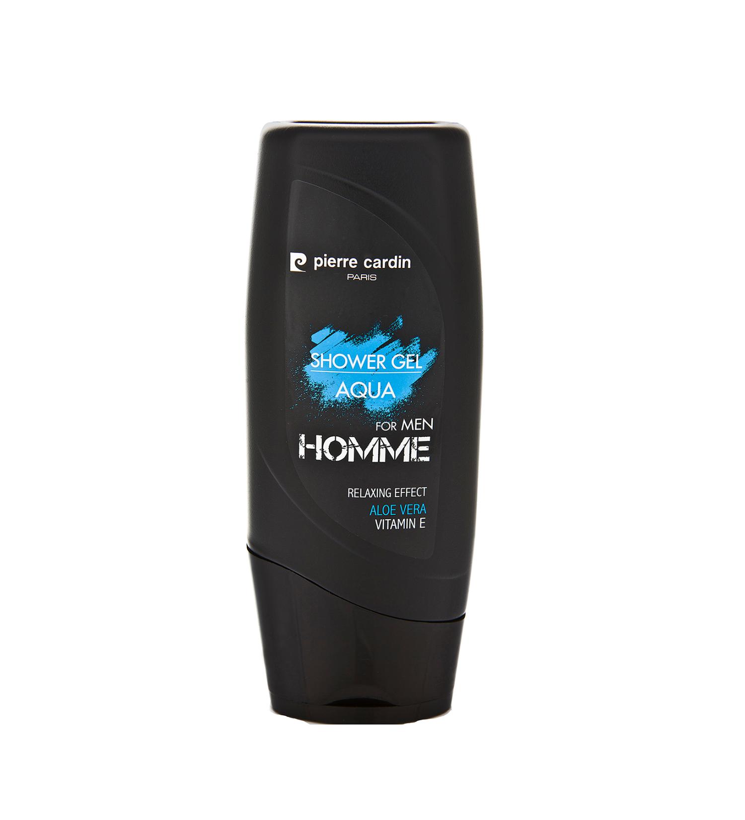 Pierre Cardin Aqua Aloe Vera and Vitamin E Ph Balanced Revitalizing Shower Gel - 300 ml - Buy Online on GoSupps.com