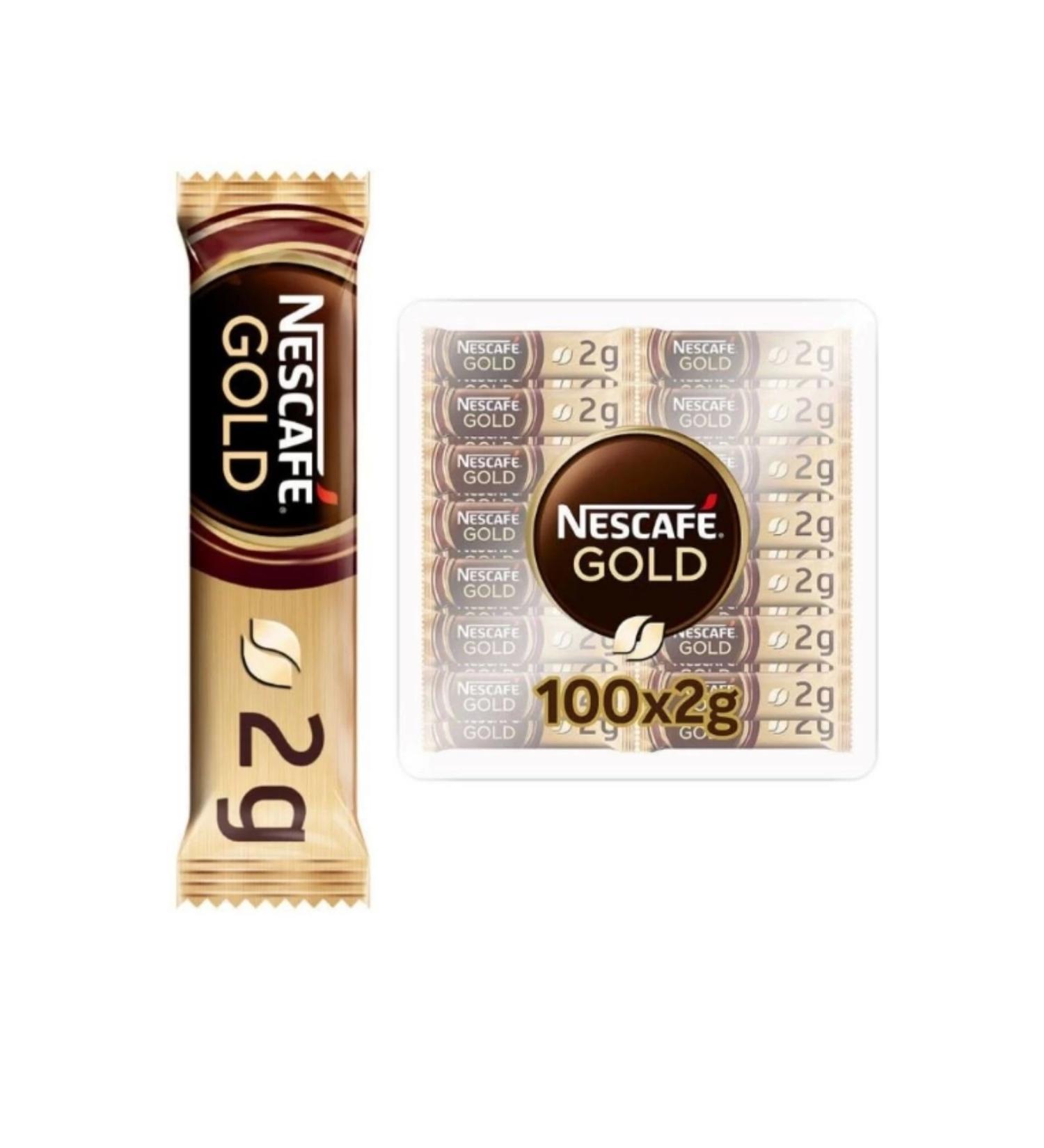 Nescafe Gold Granulated Coffee 2Gr x 100L