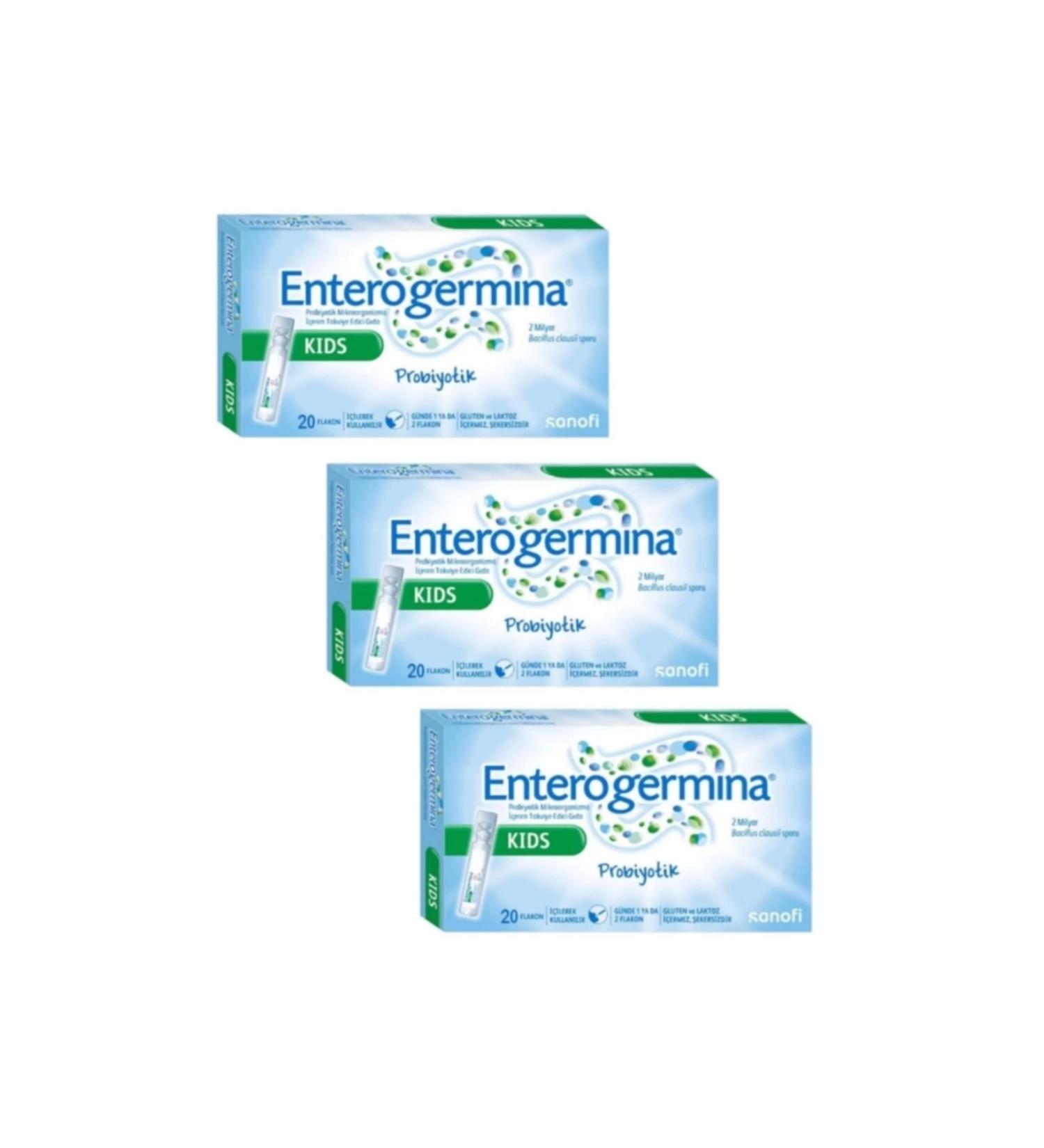 Enterogermina Kids 5 ml 20 Vials X 3 Happy Child Package - Buy Online on GoSupps.com