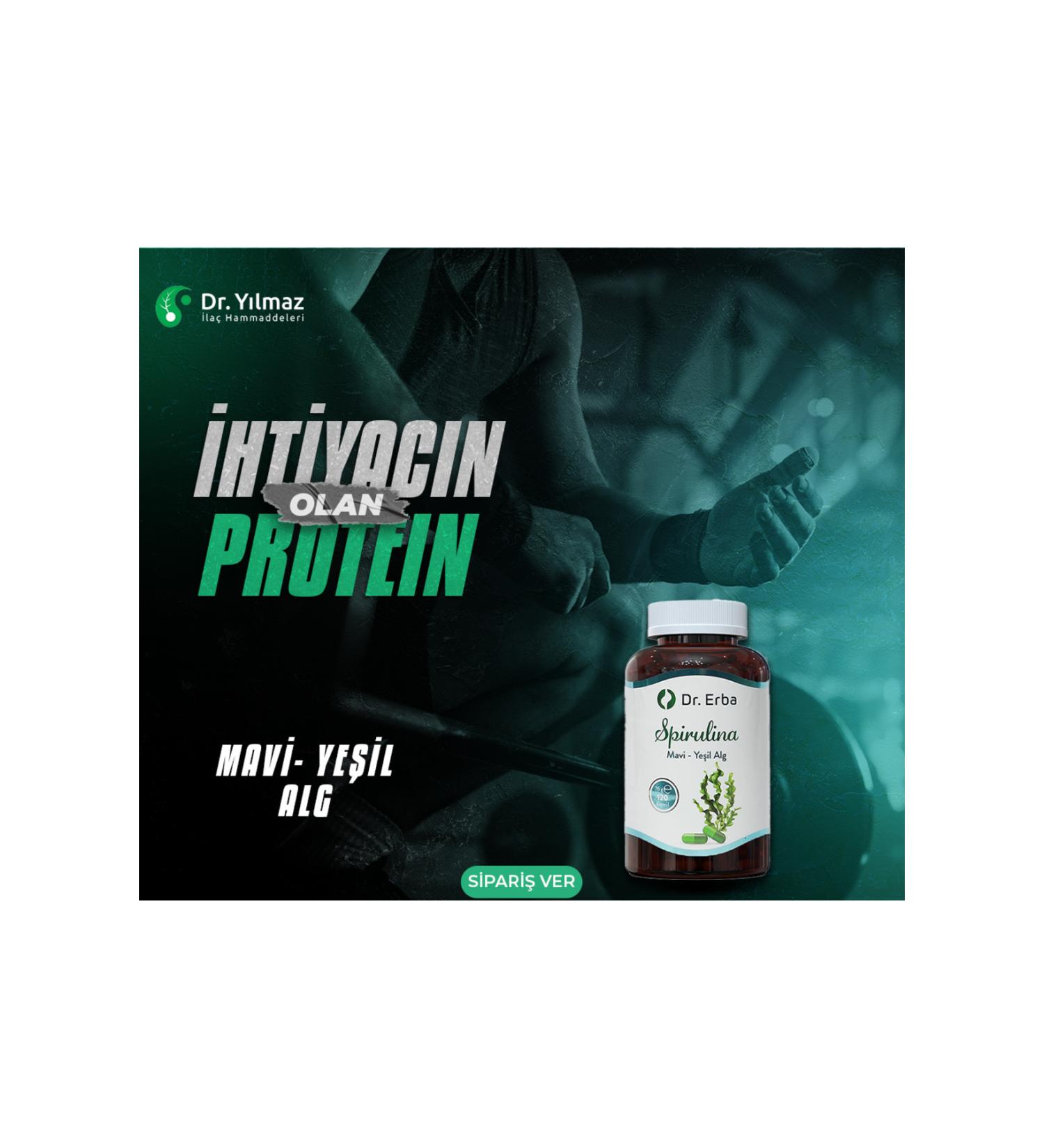 Dr. Erba Spirulina Supplementary Food (Blue Green Algae)