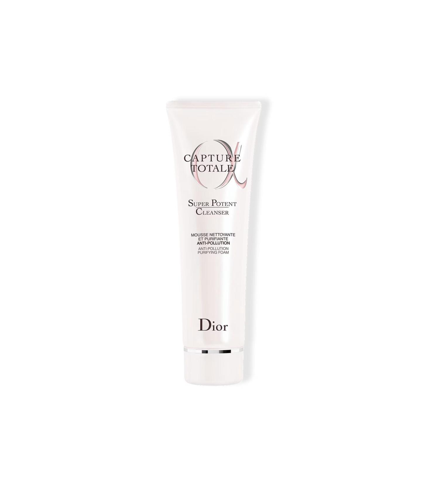 Dior CAPTURE TOTALE SUPER POTENT CLEANSER- Creamy Texture Purifying Moisturizing Facial Cleansing Cream 110G