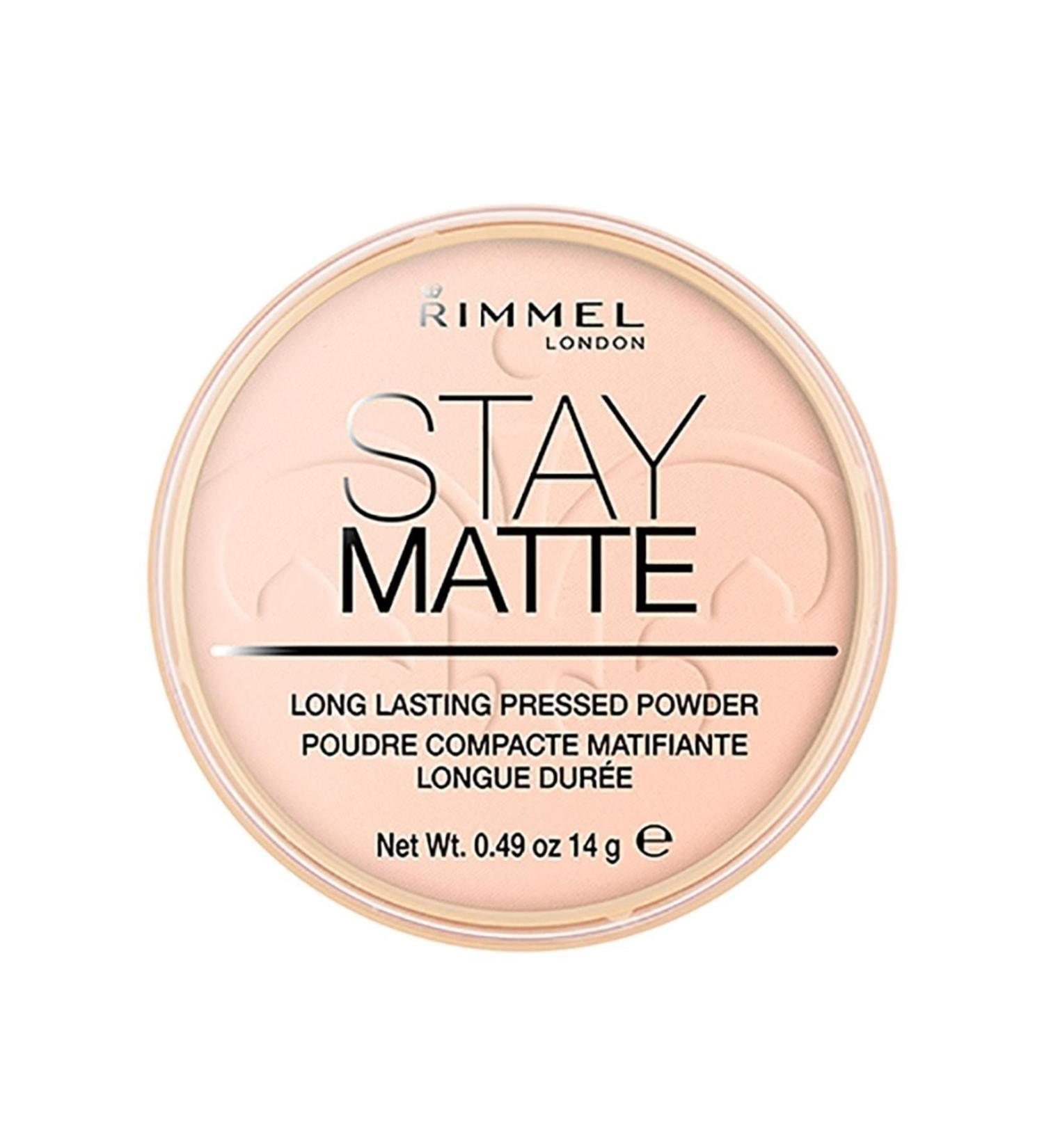 Rimmel London Stay Matte Pressed Powder Powder 002 Pink Blossom - Buy Online on GoSupps.com