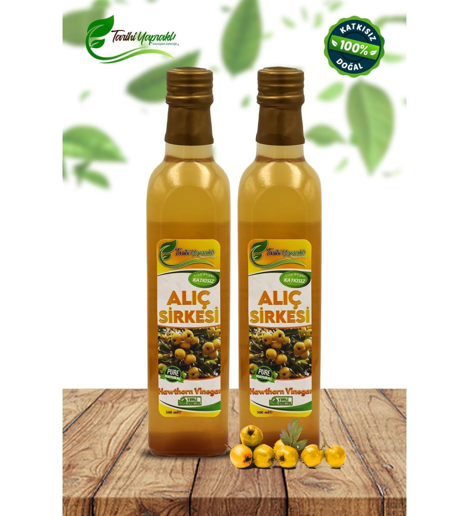 HISTORICAL LEAFLESS Additive-Free Natural Fermented Hawthorn Vinegar 2x500 ml