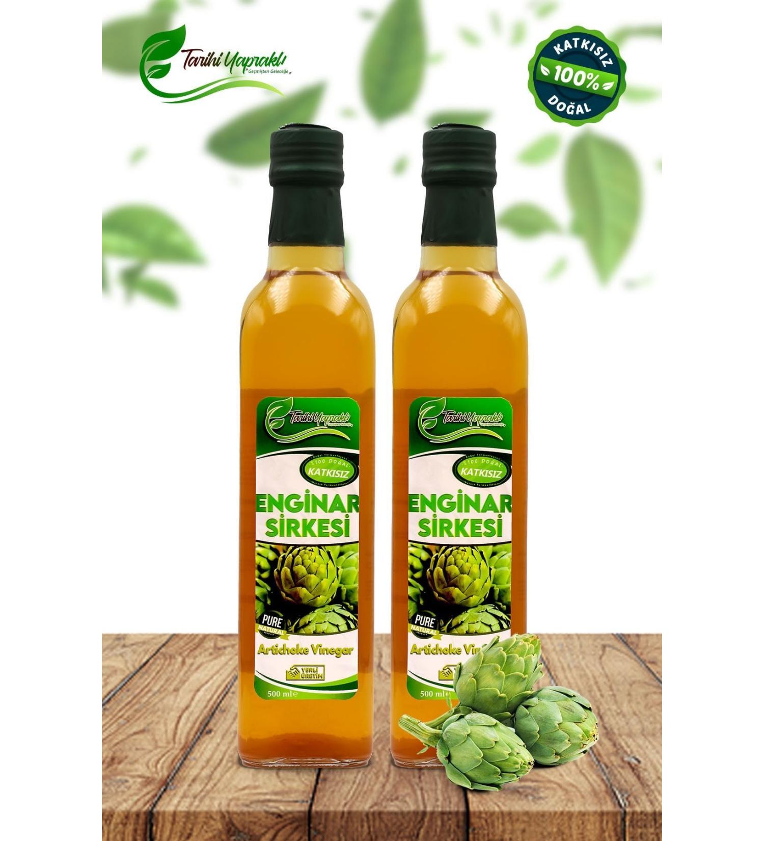 HISTORICAL LEAFLESS Additive-Free Natural Fermented Artichoke Vinegar 2x500 ml