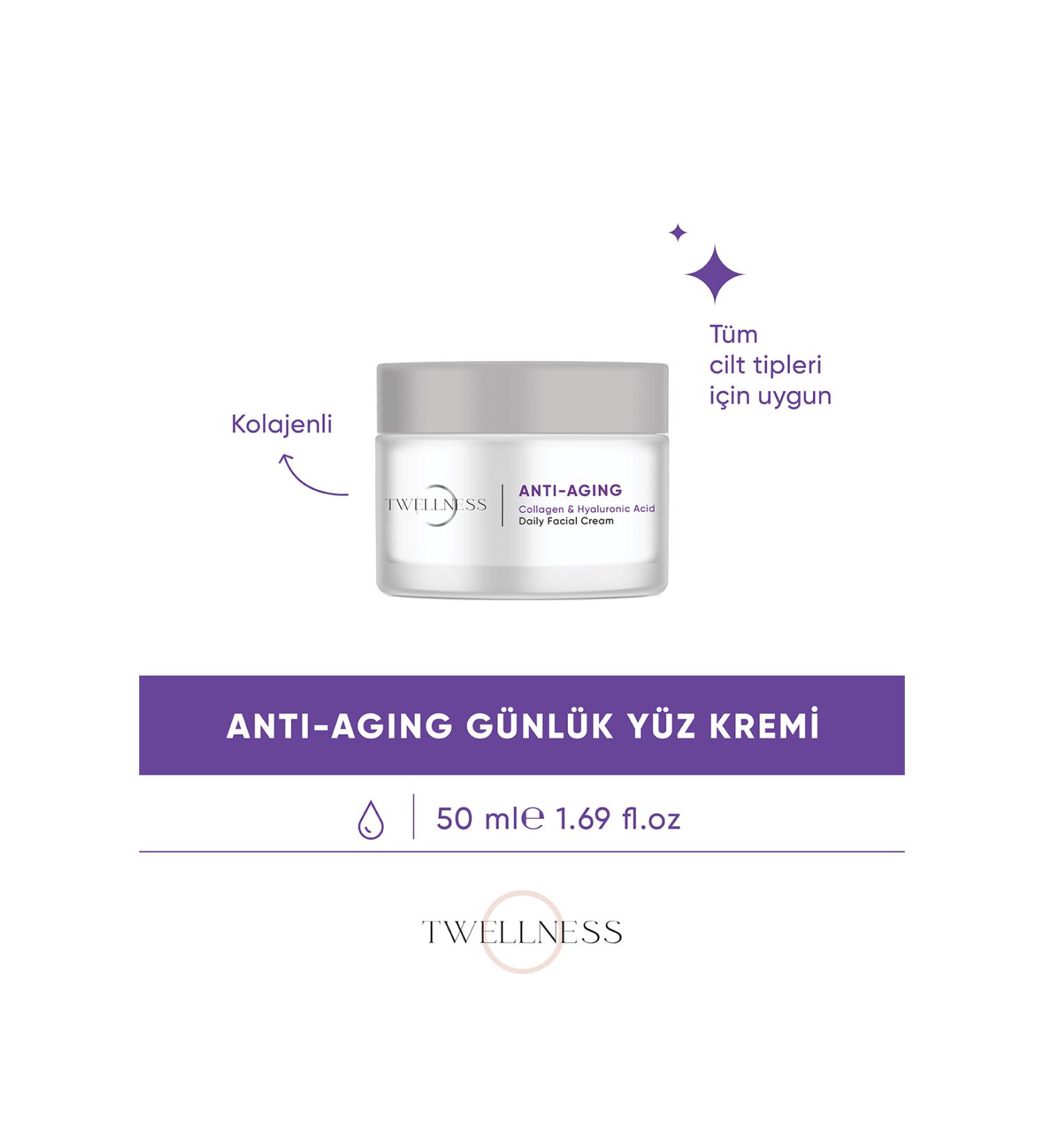 Twellness Collagen Rejuvenating Daily Face Cream - 50 ml - Buy Online on GoSupps.com