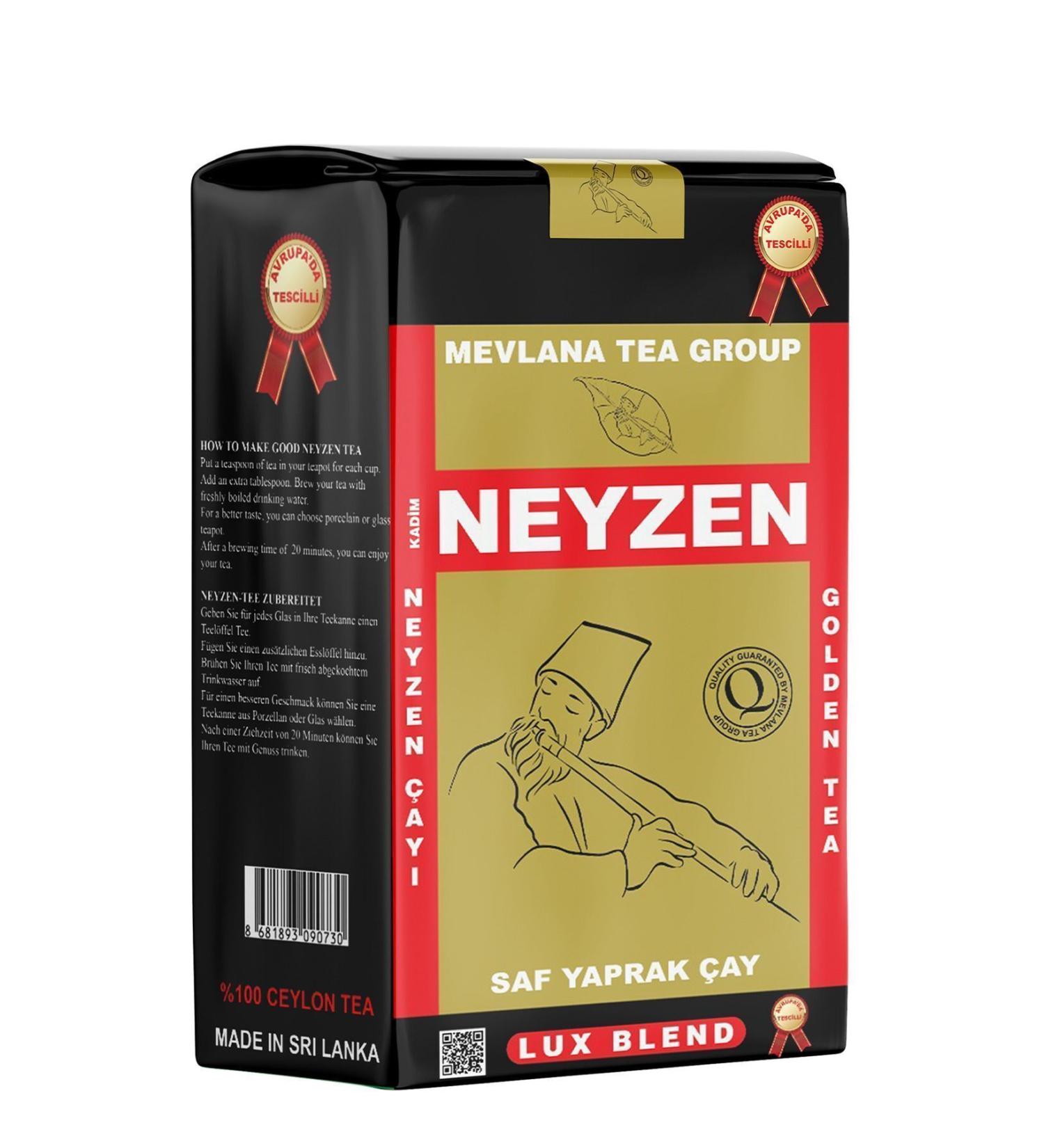 Mevlana Tea - Pure Leaf Tea 1000 G - Sri Lanka Legend