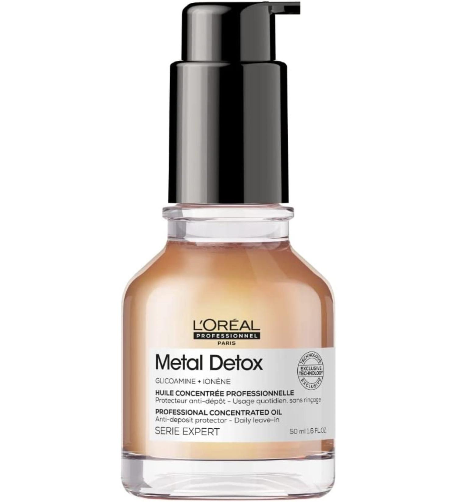 L'oreal Professionnel Paris Serie Expert Metal Detox-Metal Purifying Hair Care Oil for All Fragile Hair 50 ml CYT874 - Buy Online on GoSupps.com