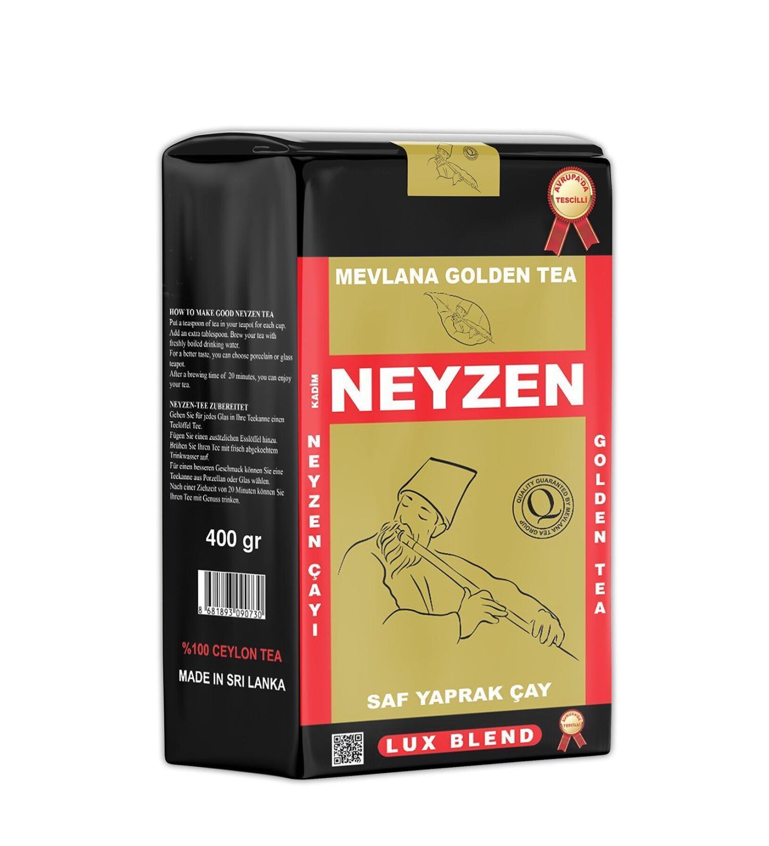 Mevlana Tea 0 Guaranteed Pure Leaf Tea 400 gr - Sri - Lanka Legend