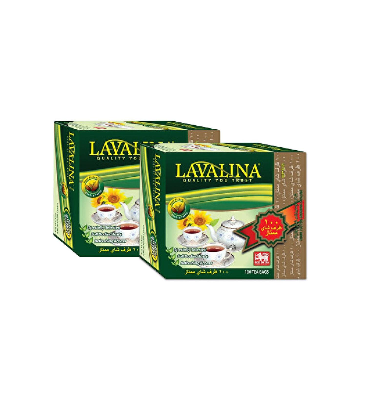 LAYALINA TEA 100 x 2 Pieces Tea Imported Ceylon Sri Lanka Ceylon Tea Bag Teabag