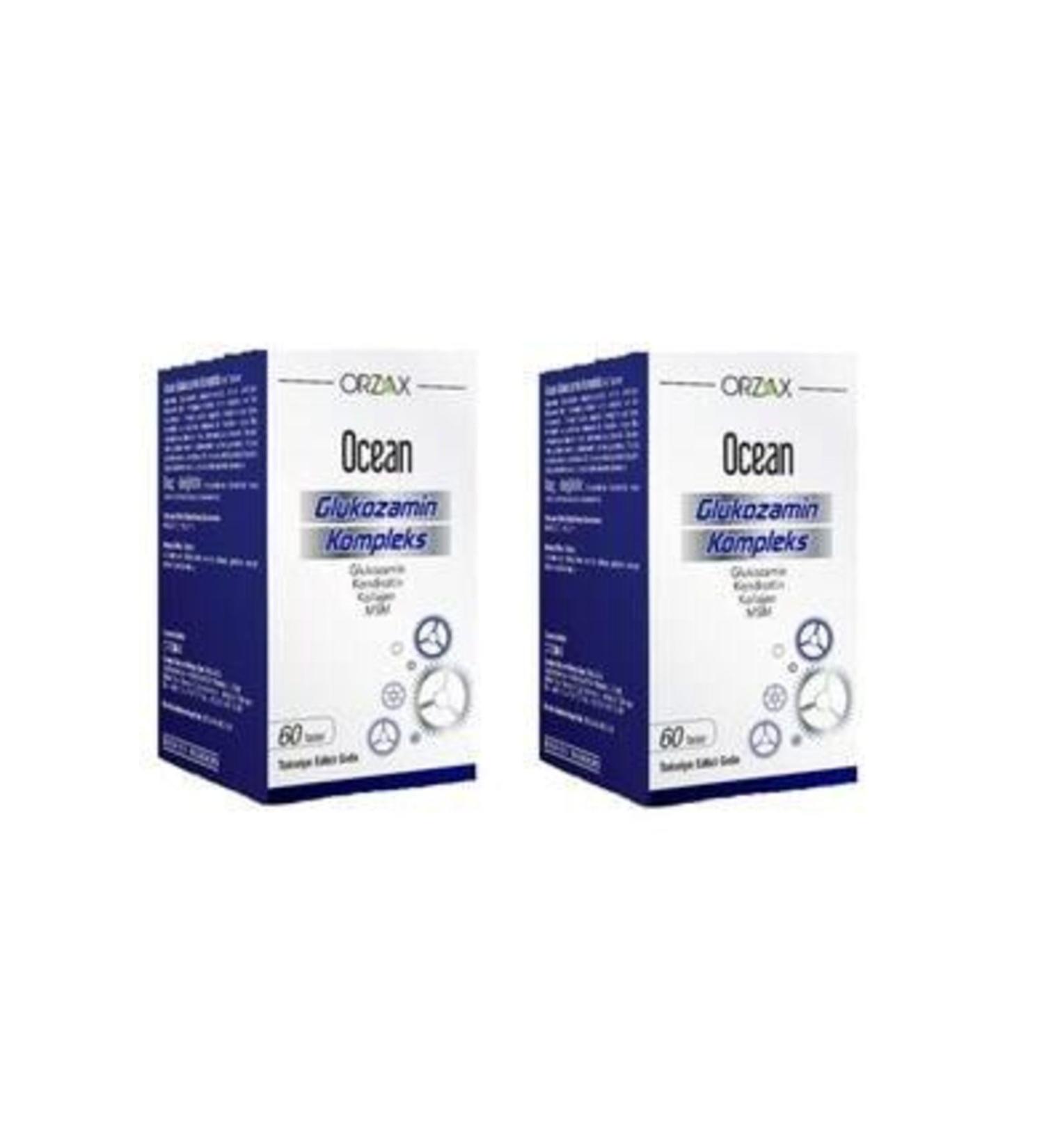 Ocean Orzax Glucosamine Complex 60 Tablets 2 Boxes