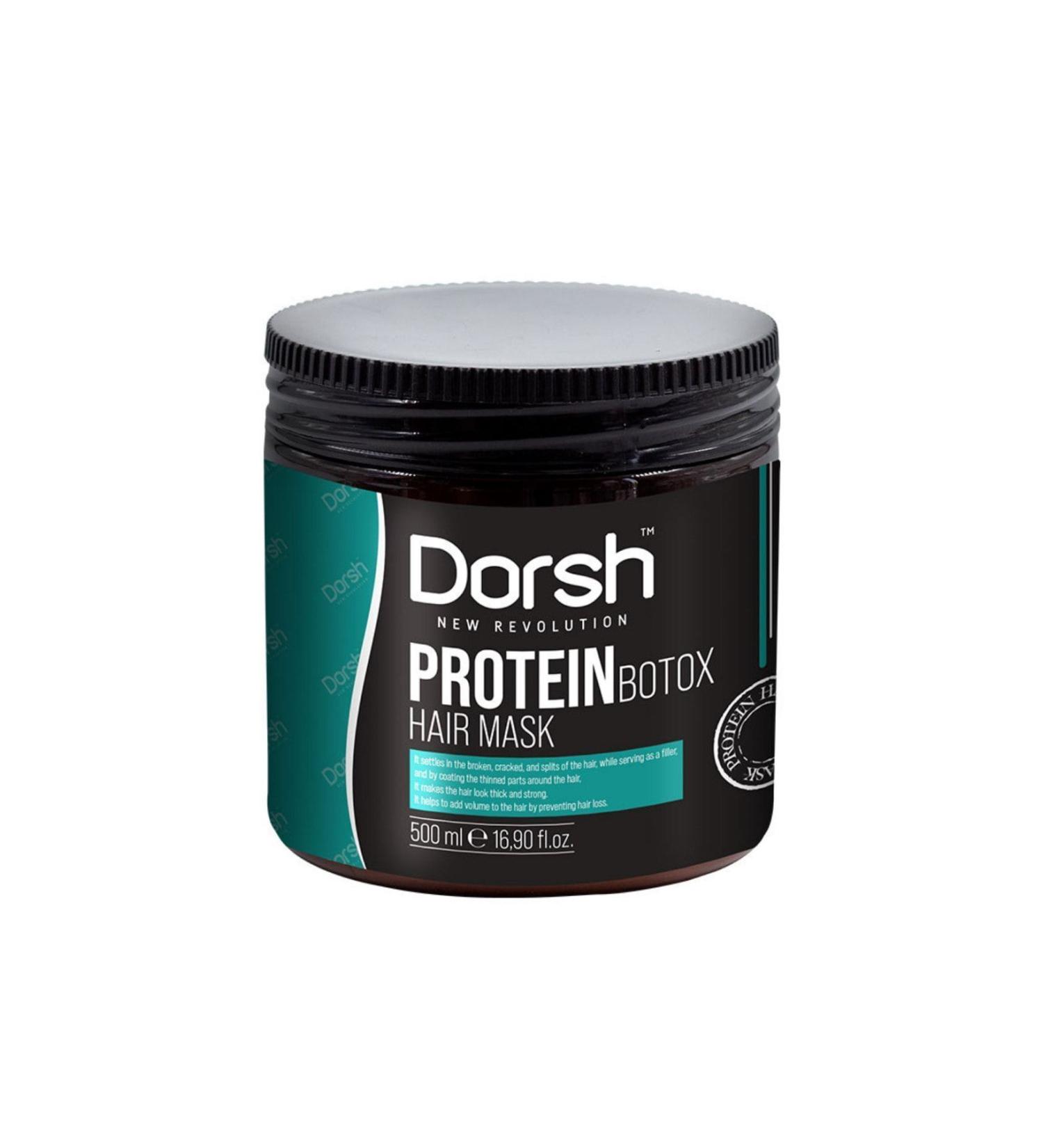 Dorsh Protein - Botox Hair Care Mask 500 ml - Buy Online on GoSupps.com