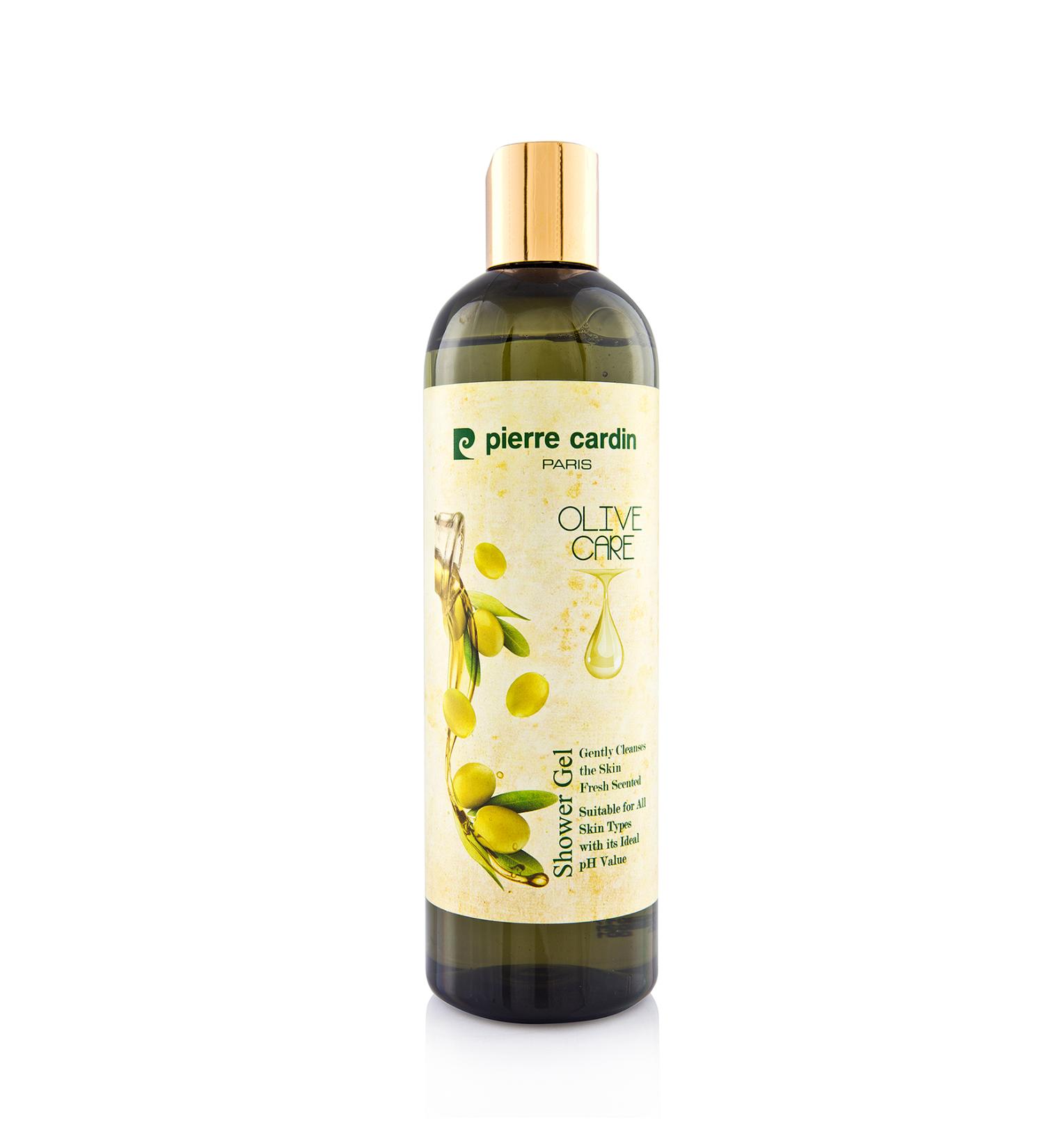 Pierre Cardin Olive Oil Extract Vitamin E Ph Balanced Revitalizing Shower Gel - 400 ml - Buy Online on GoSupps.com